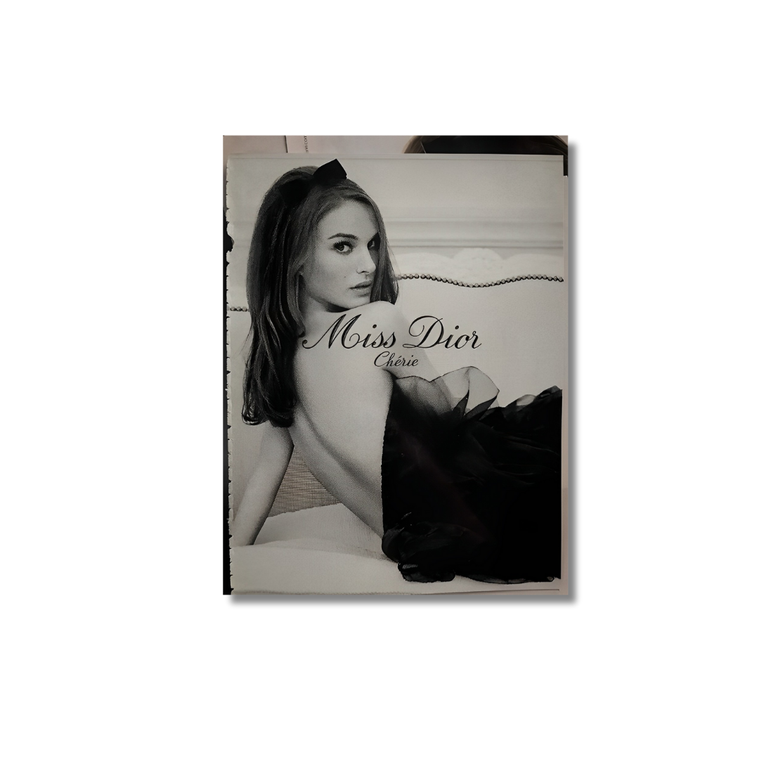 Natalie Portman: Miss Dior B&W -  Poster