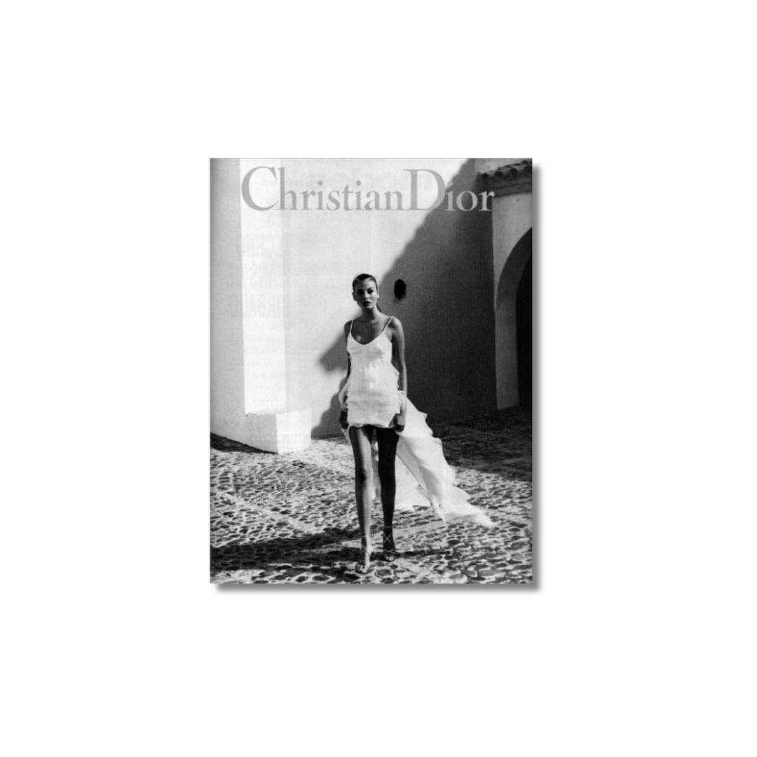 B&W Christian Dior - poster