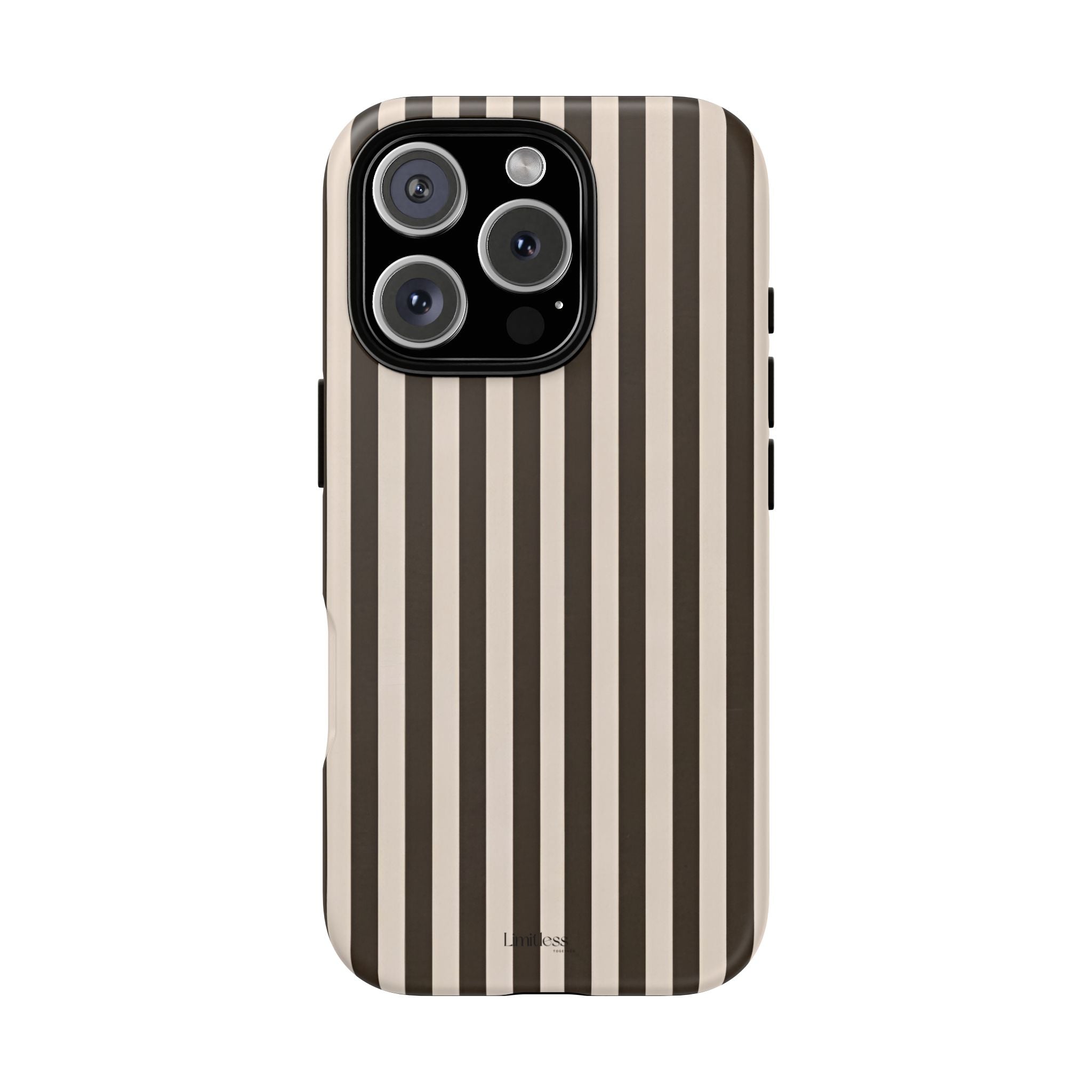 Striped Retro Brown Phone Case