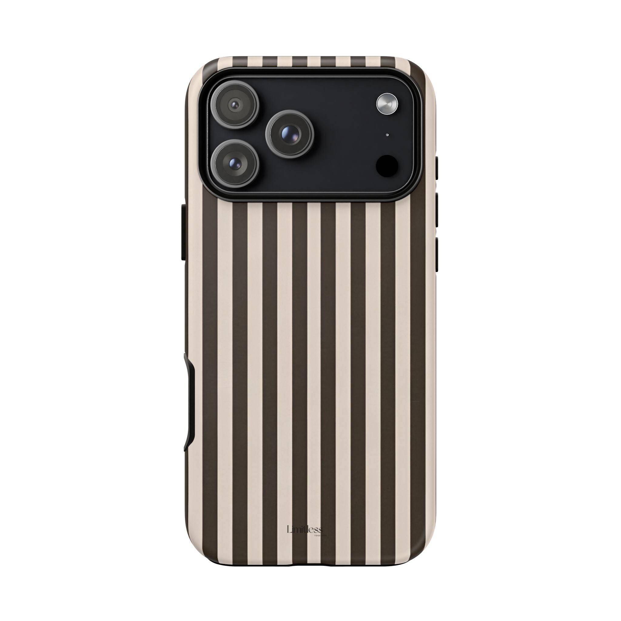 Striped Retro Brown Phone Case