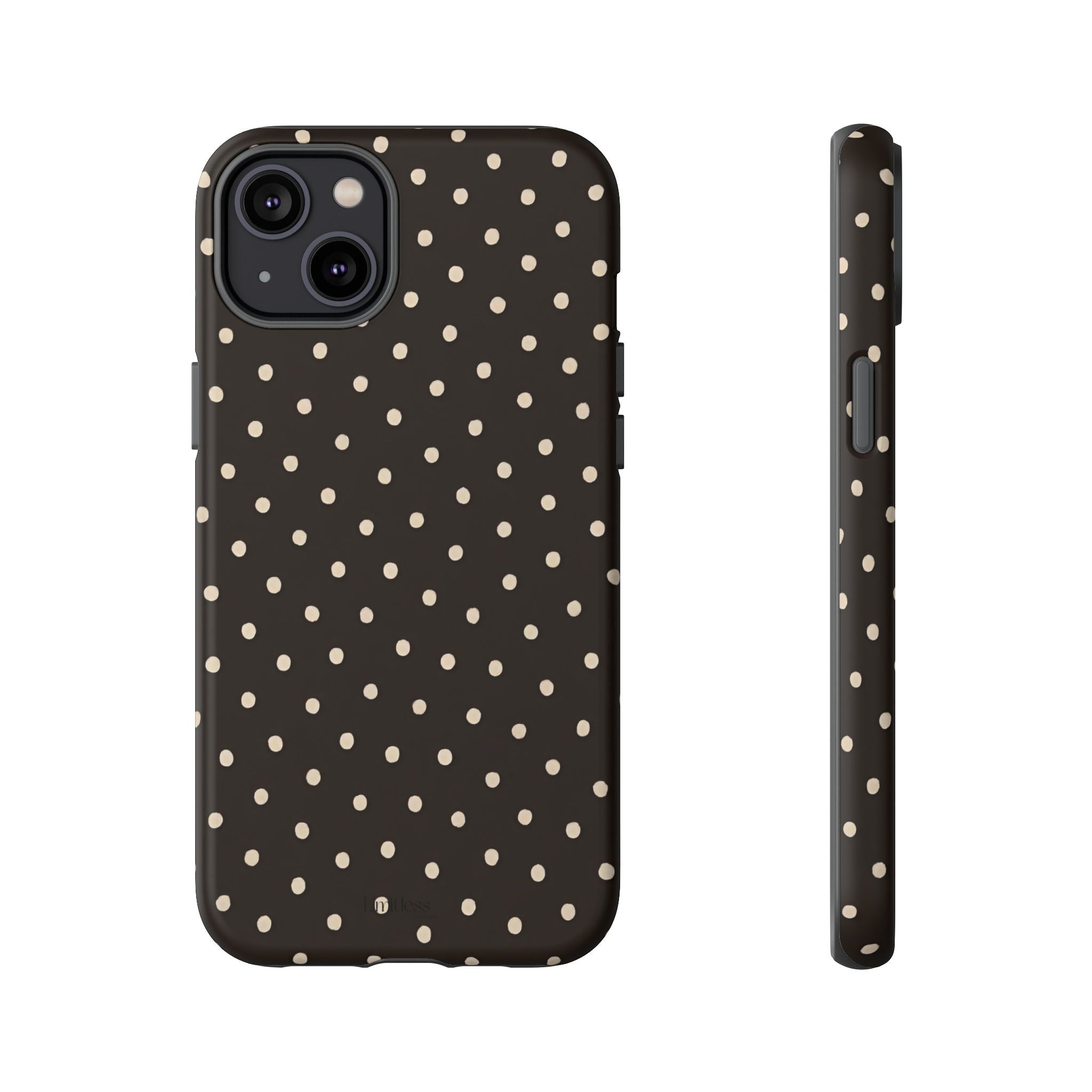 Brown Polka Dot Phone Case