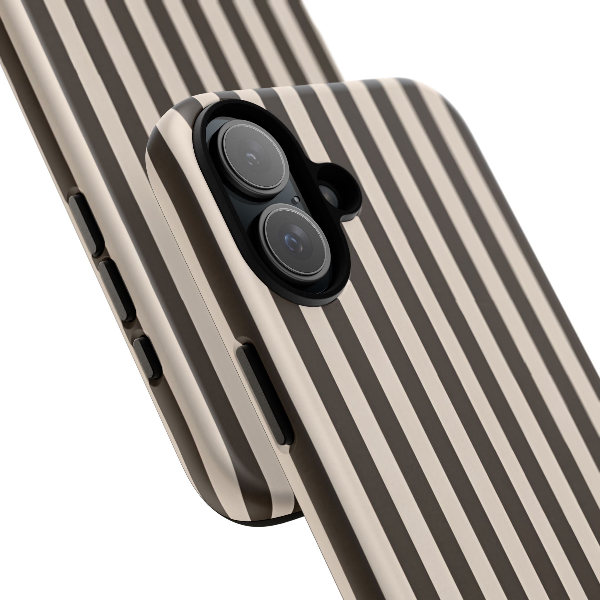Striped Retro Brown Phone Case