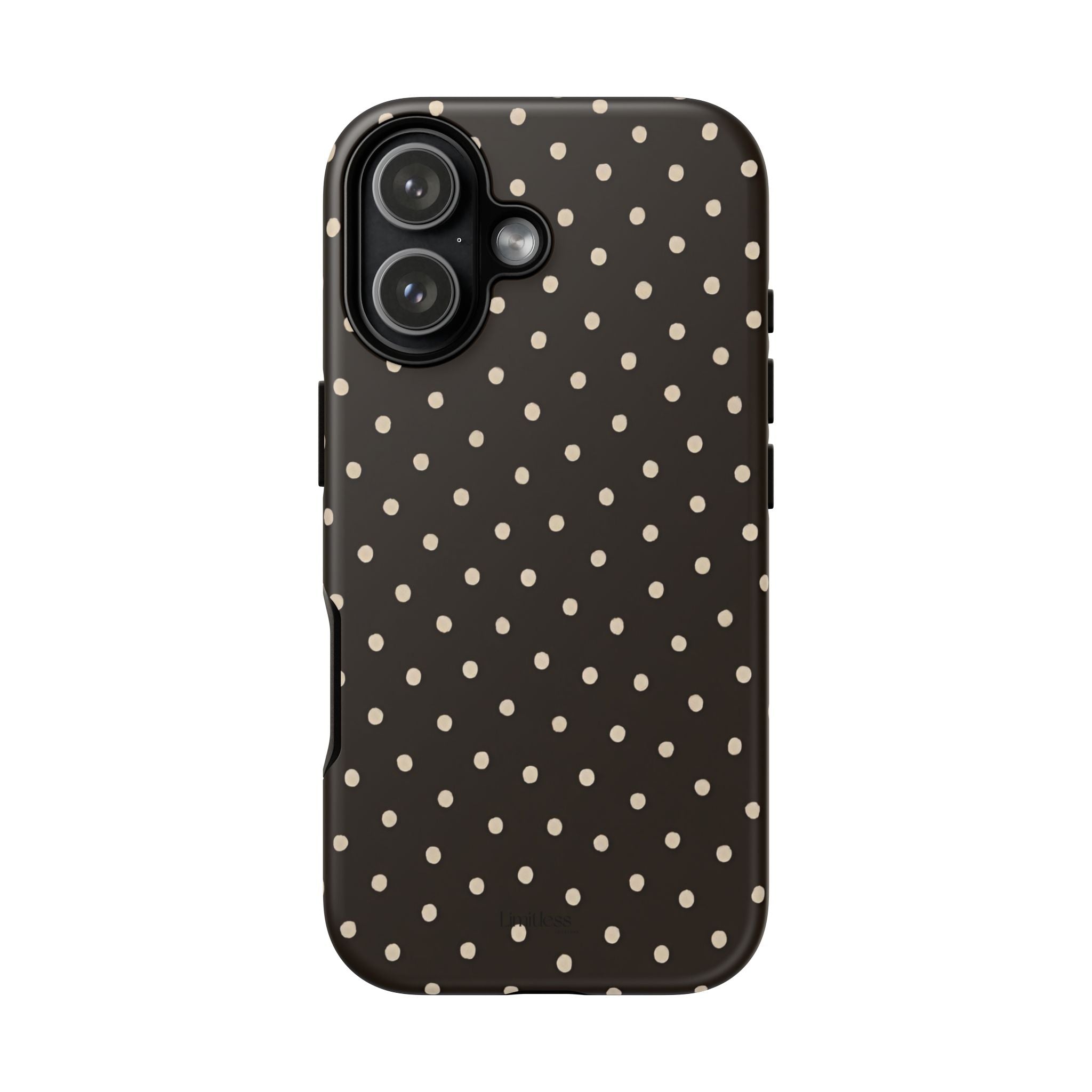 Brown Polka Dot Phone Case