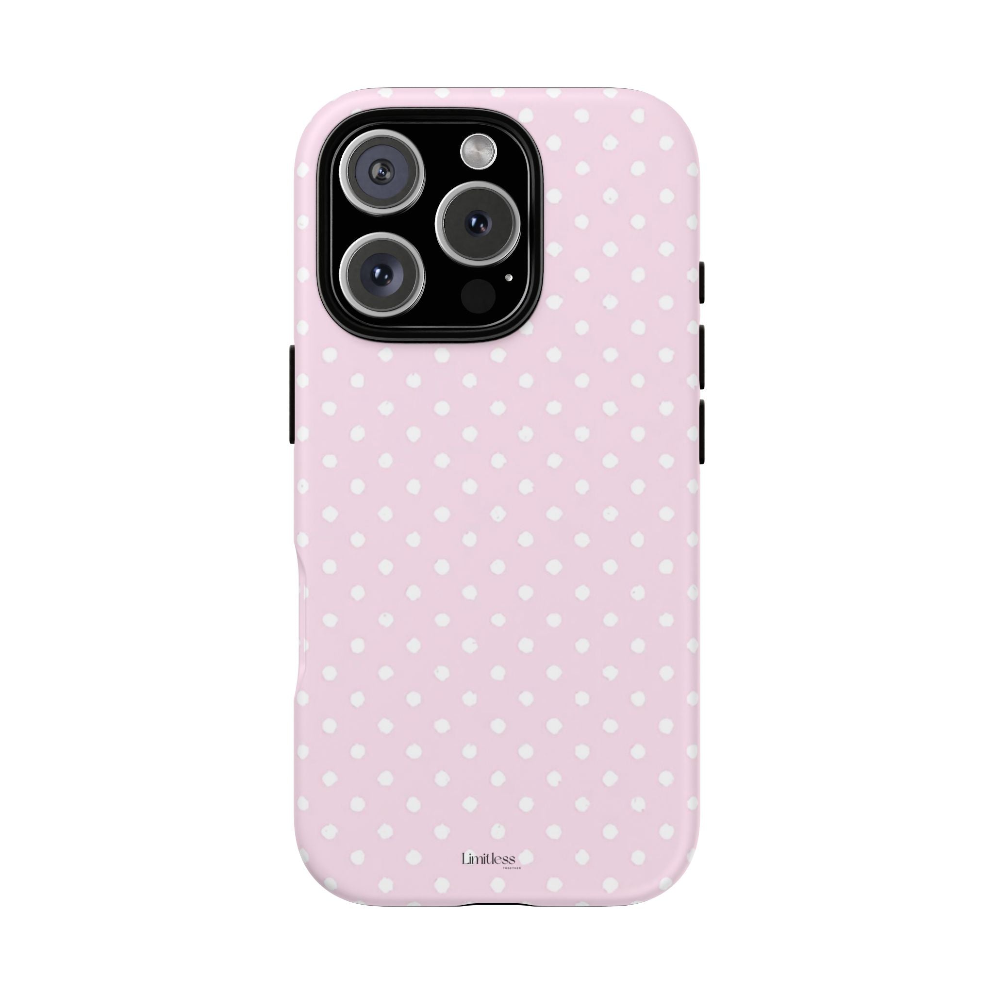 Pink Polka Dot Phone Case