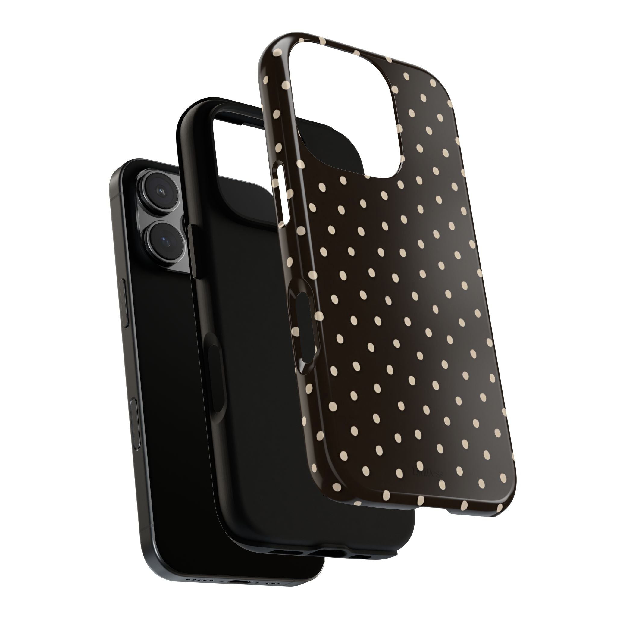Brown Polka Dot Phone Case
