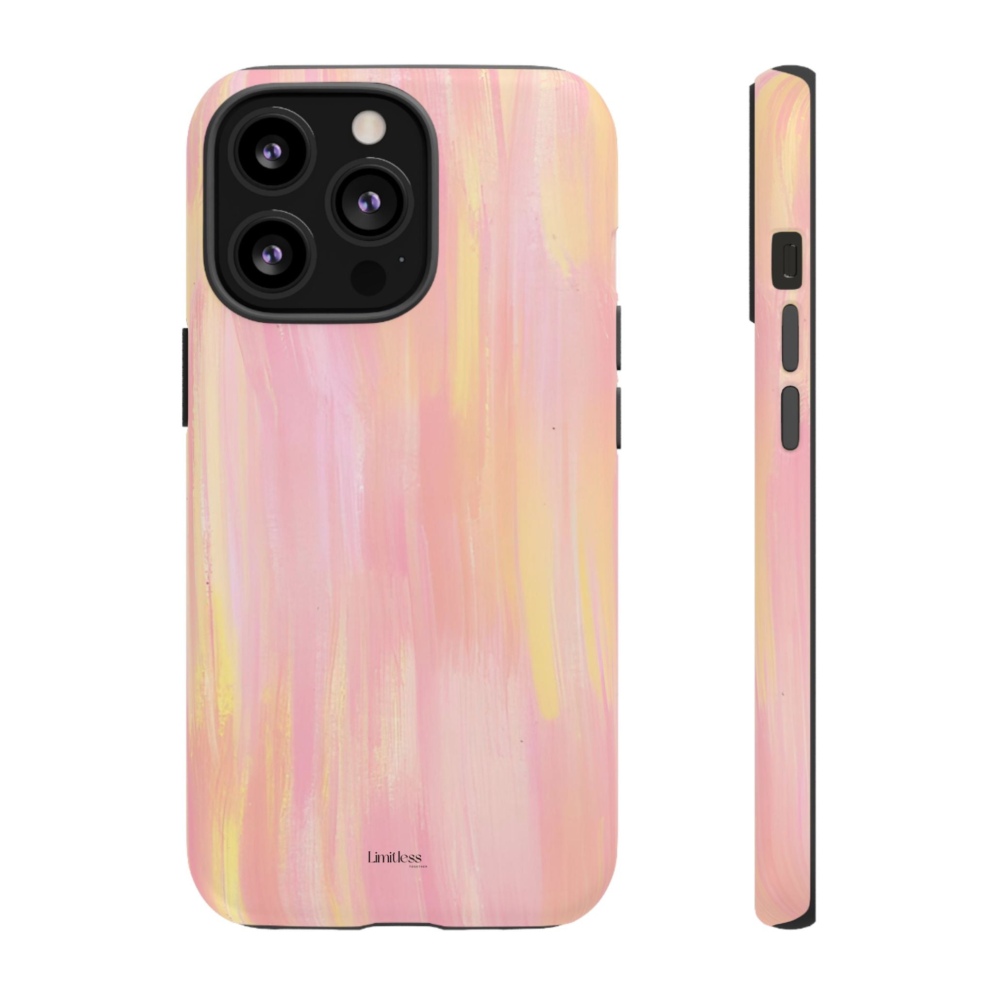 Pink Pastel Brushstroke Phone Case