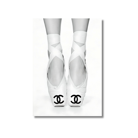 Black & White ballet Chanel -  Poster