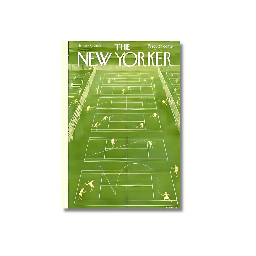 New Yorker Cover - June 25th, 1960 by Anatol Kovarsky -  Poster