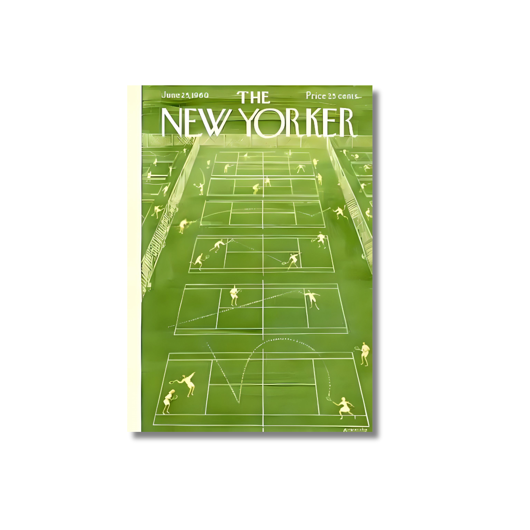 New Yorker Cover - June 25th, 1960 by Anatol Kovarsky -  Poster