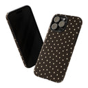 Brown Polka Dot Phone Case