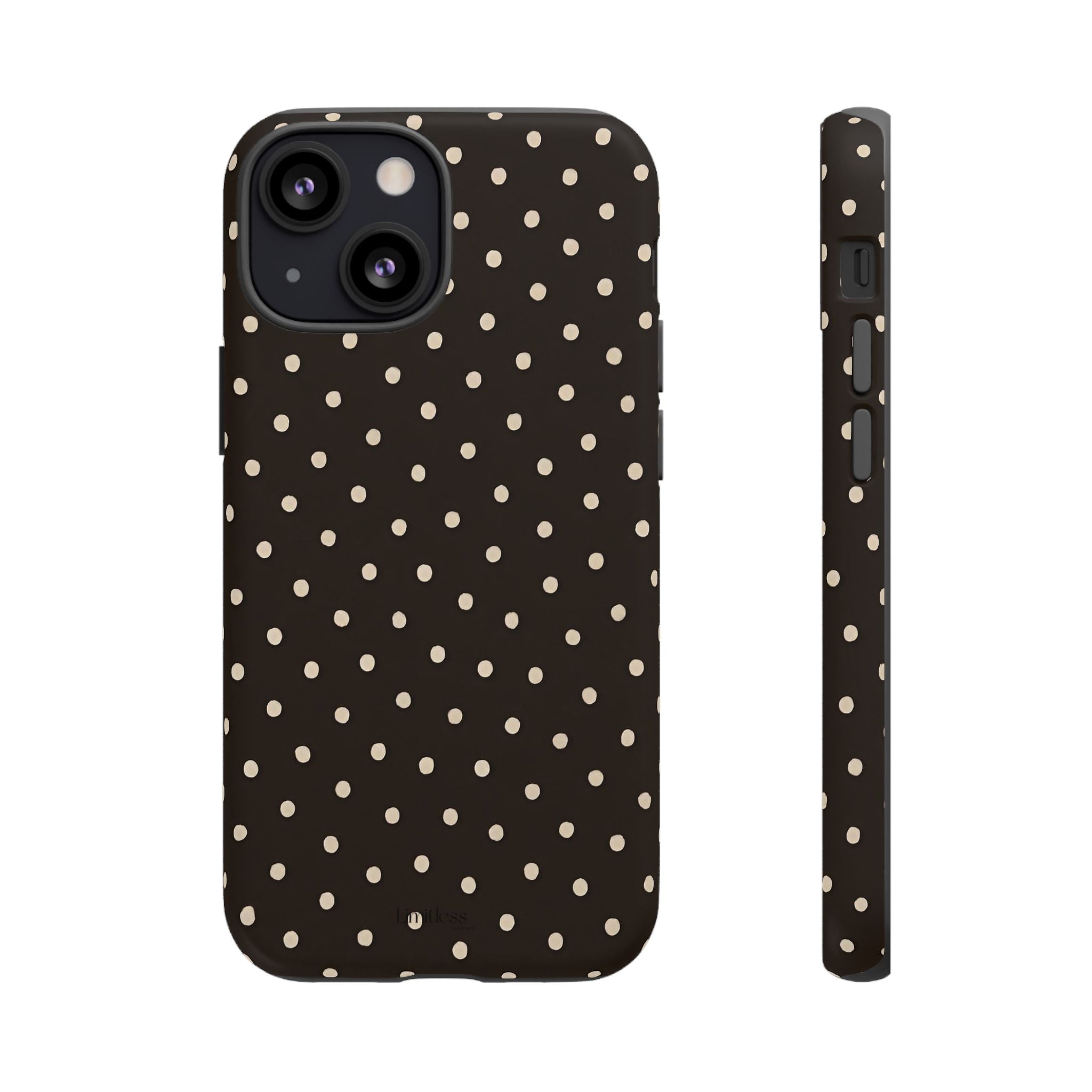 Brown Polka Dot Phone Case