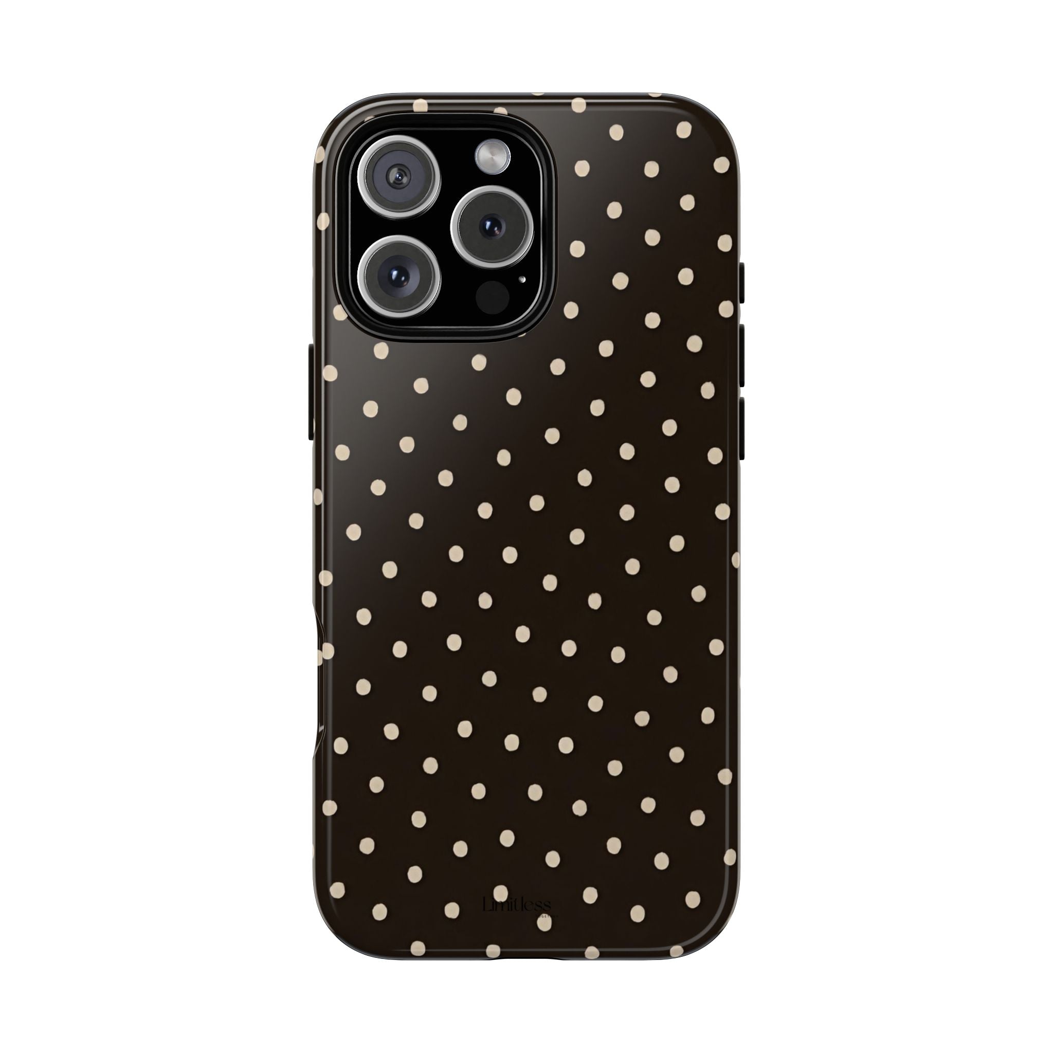 Brown Polka Dot Phone Case