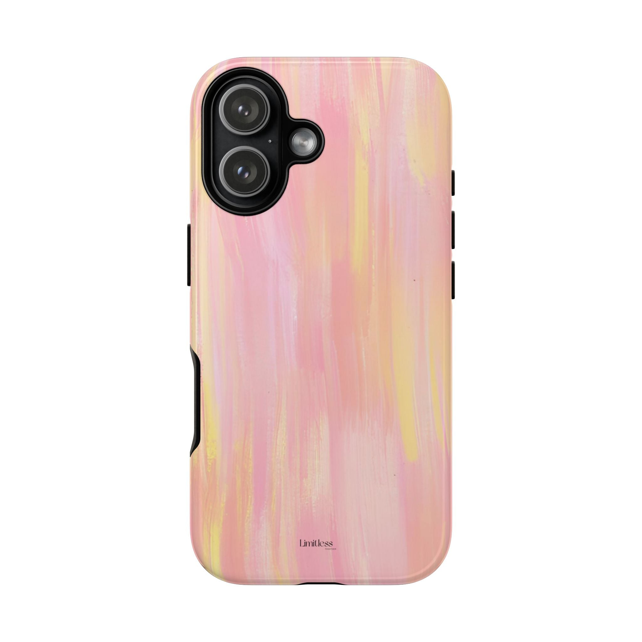 Pink Pastel Brushstroke Phone Case