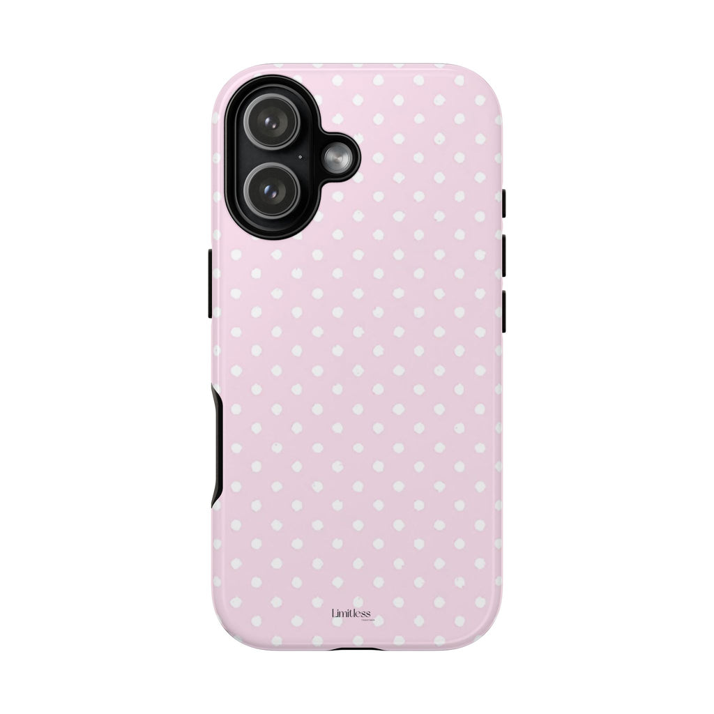 Pink Polka Dot Phone Case