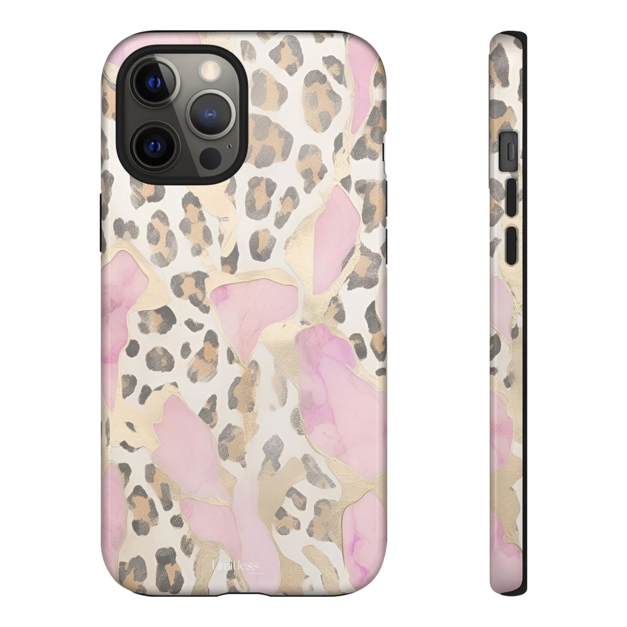 Pink Pastel Leopard Phone Case