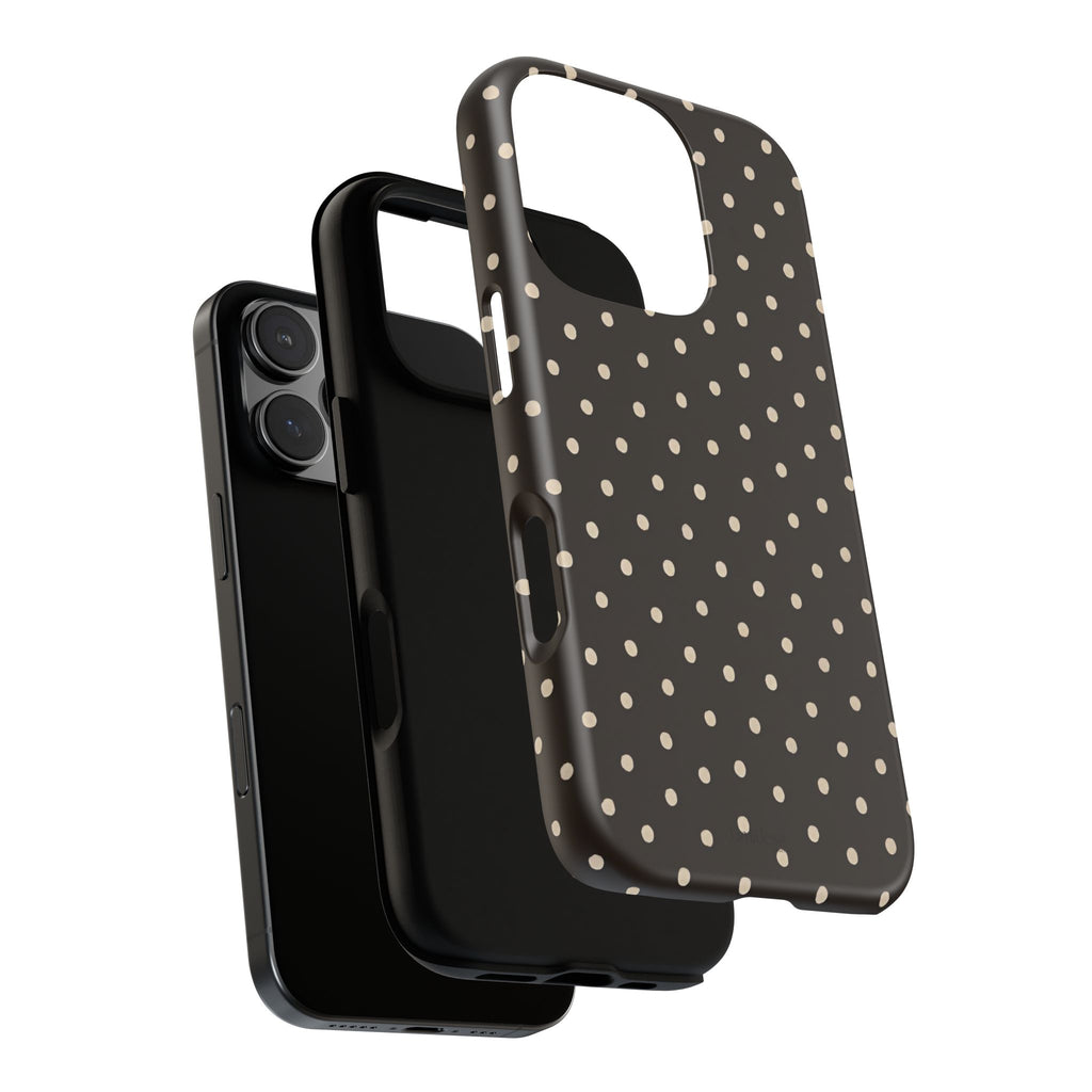 Brown Polka Dot Phone Case