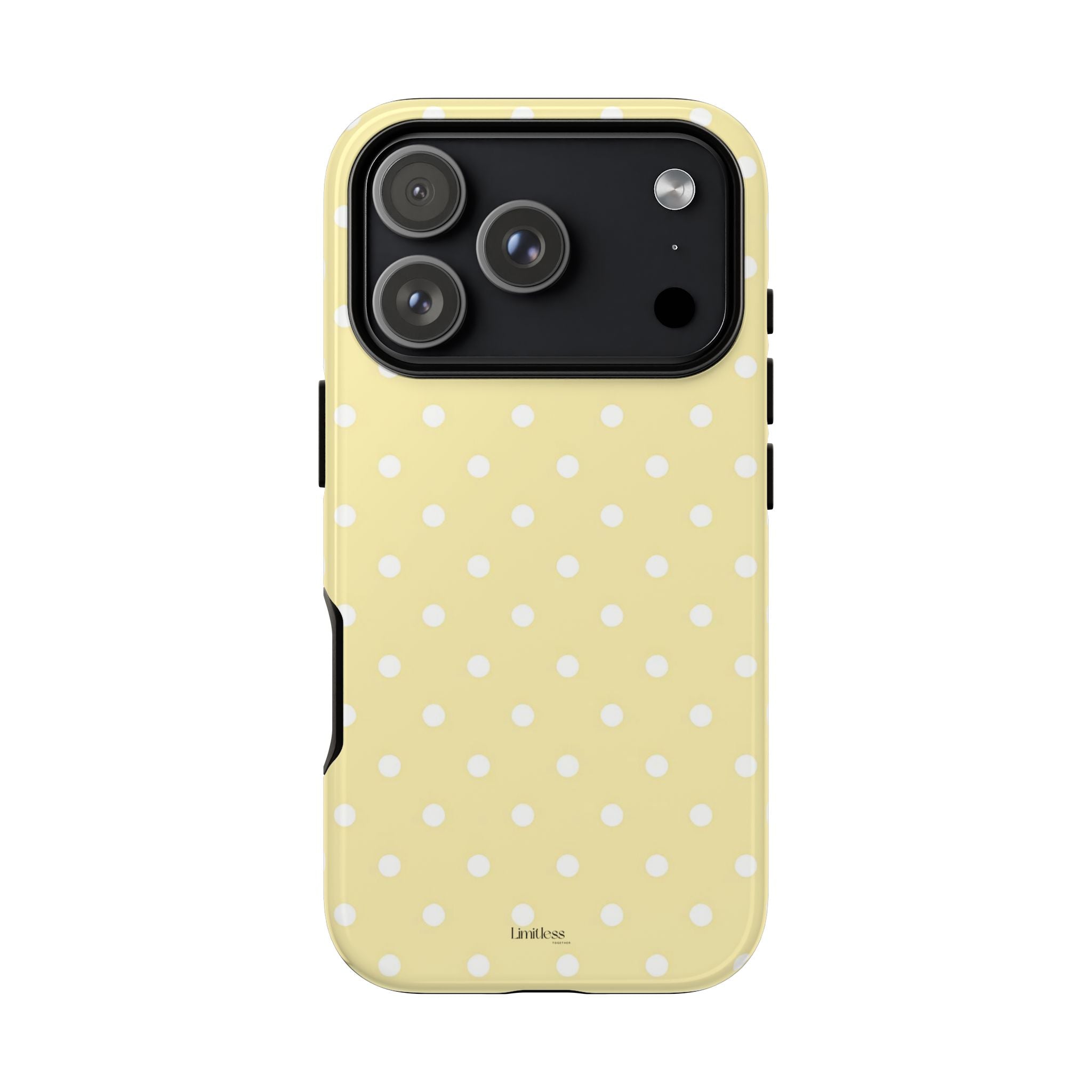 Polka Dot Yellow Phone Case