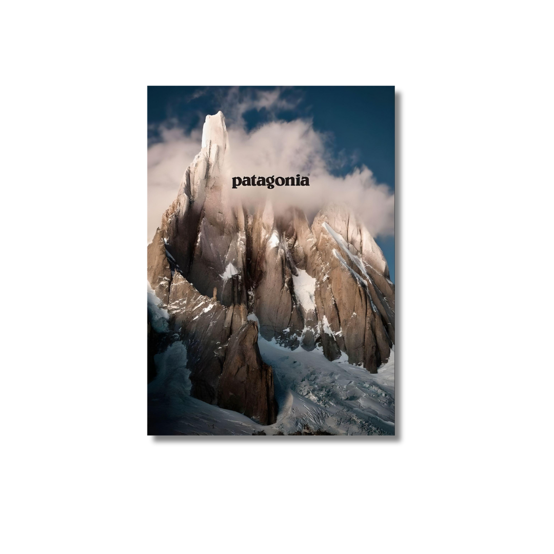 Patagonia mountains-cape landscape - Poster