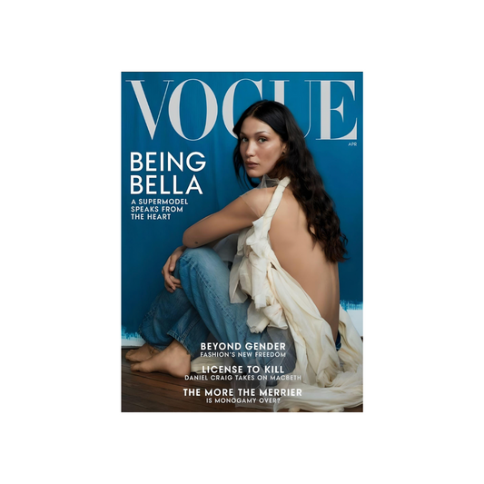 Vogue April 2022: bella Hadid -  Poster