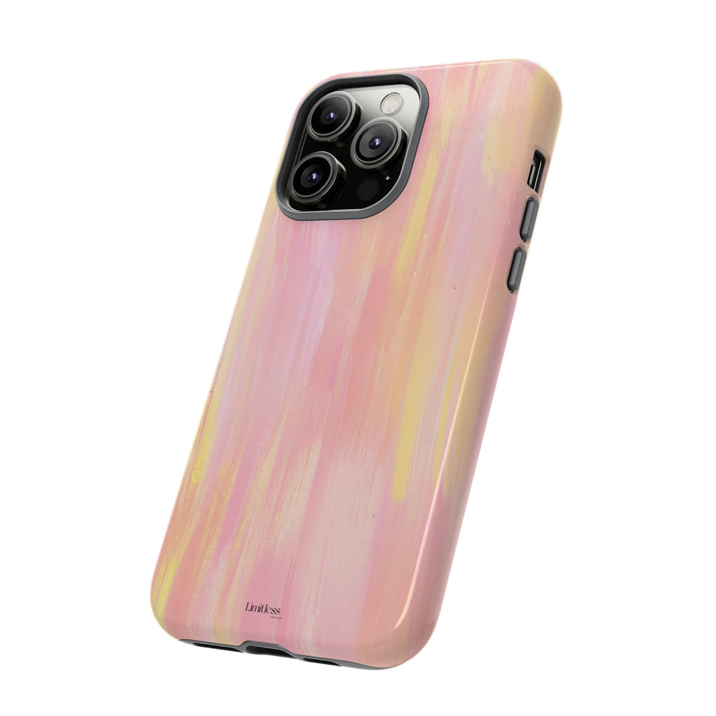 Pink Pastel Brushstroke Phone Case