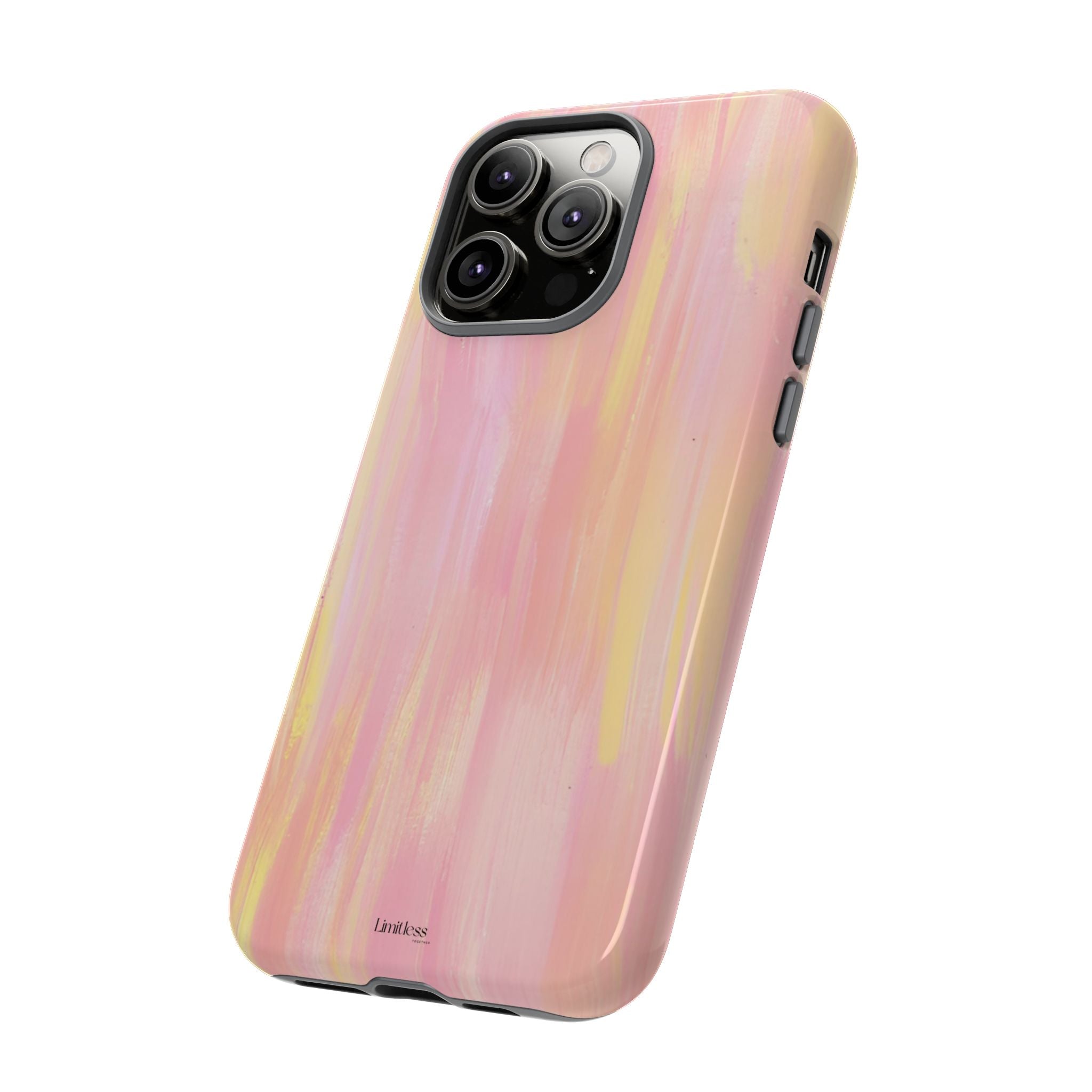 Pink Pastel Brushstroke Phone Case