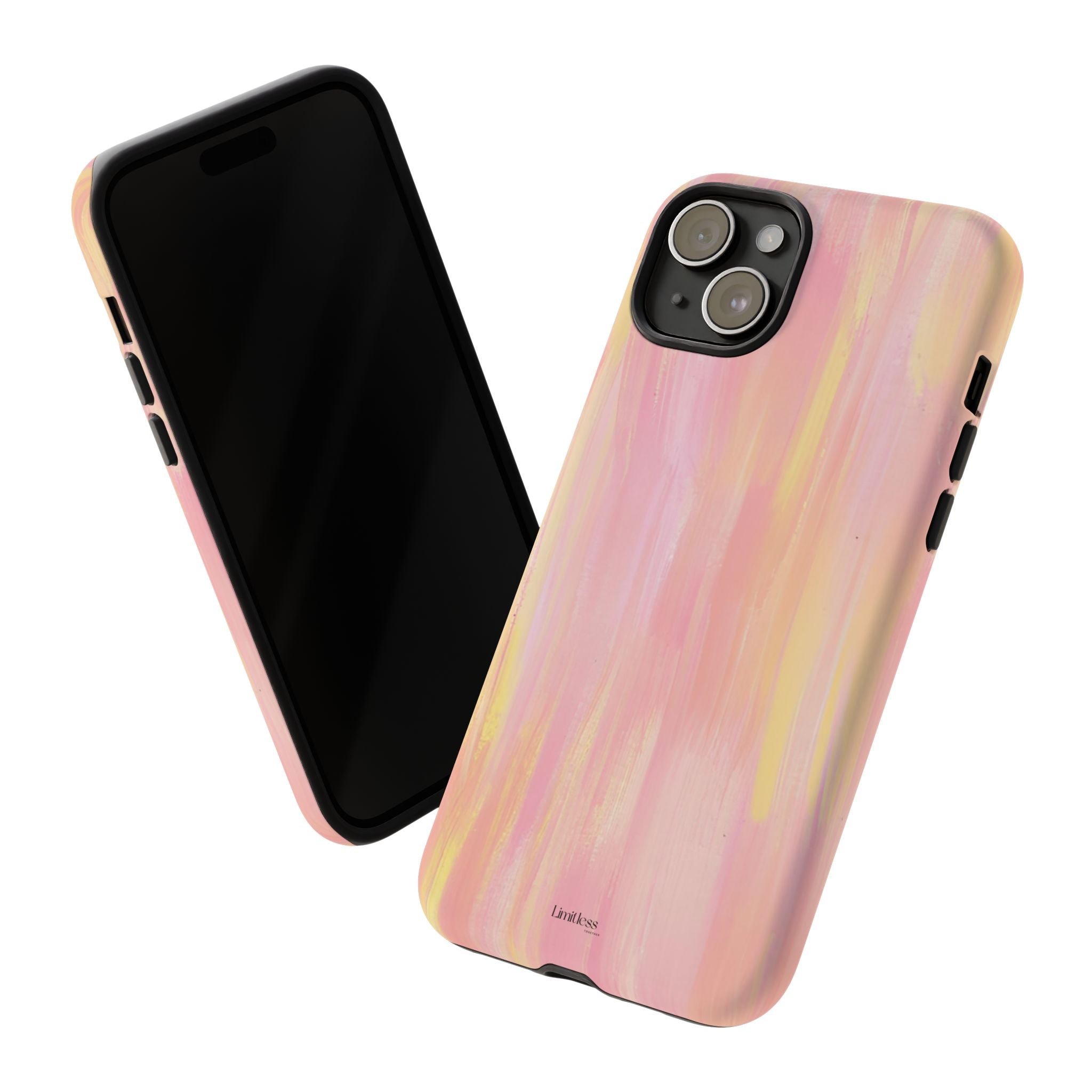 Pink Pastel Brushstroke Phone Case