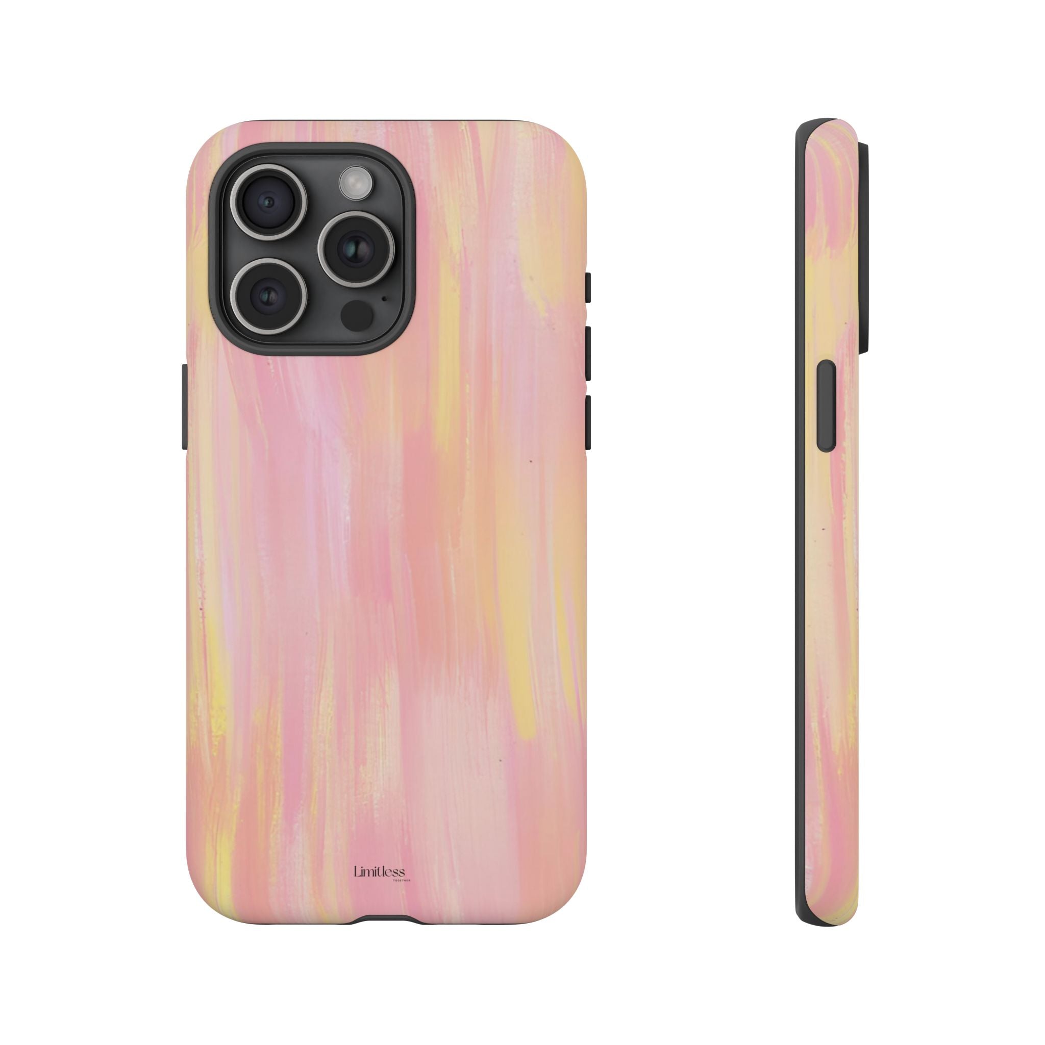 Pink Pastel Brushstroke Phone Case
