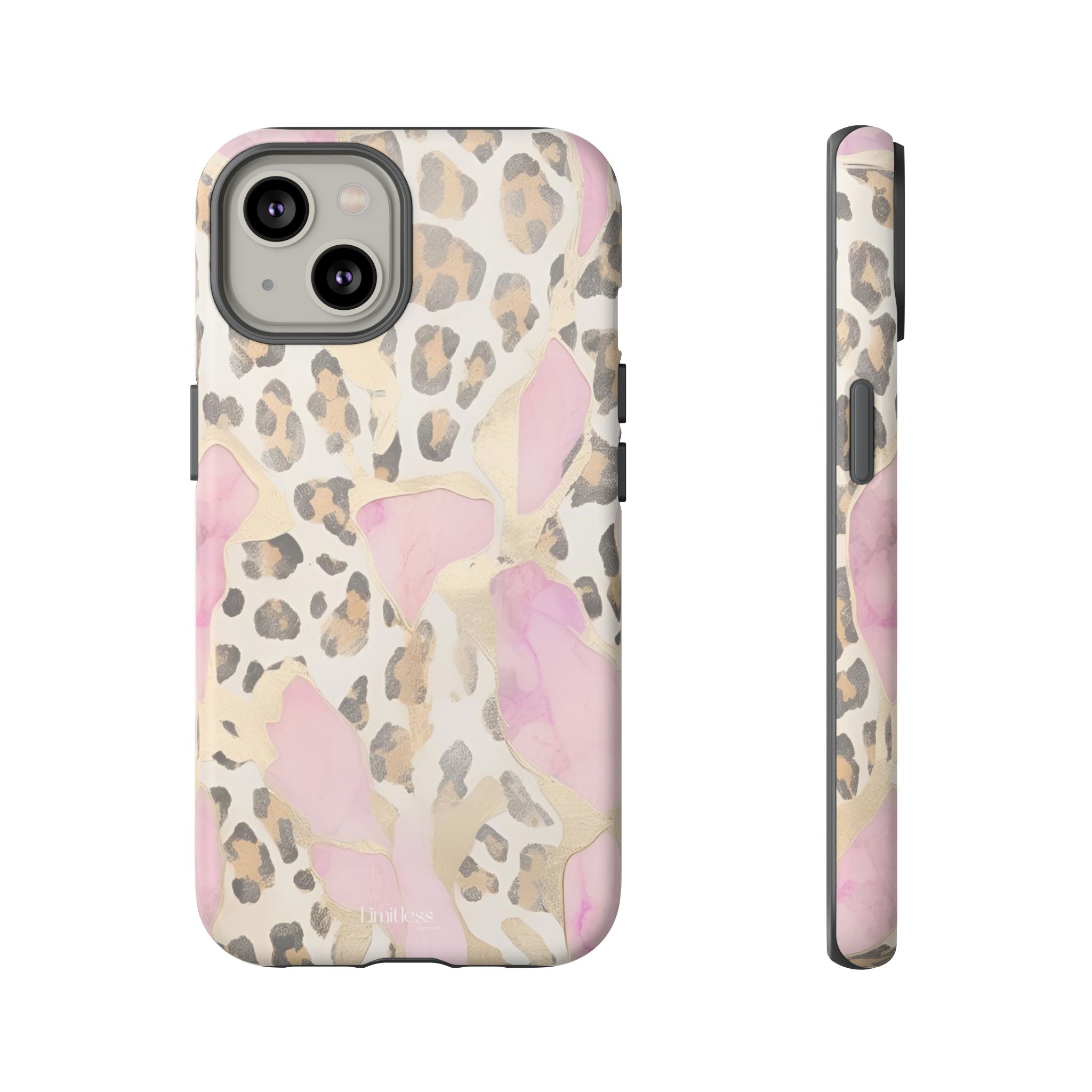 Pink Pastel Leopard Phone Case