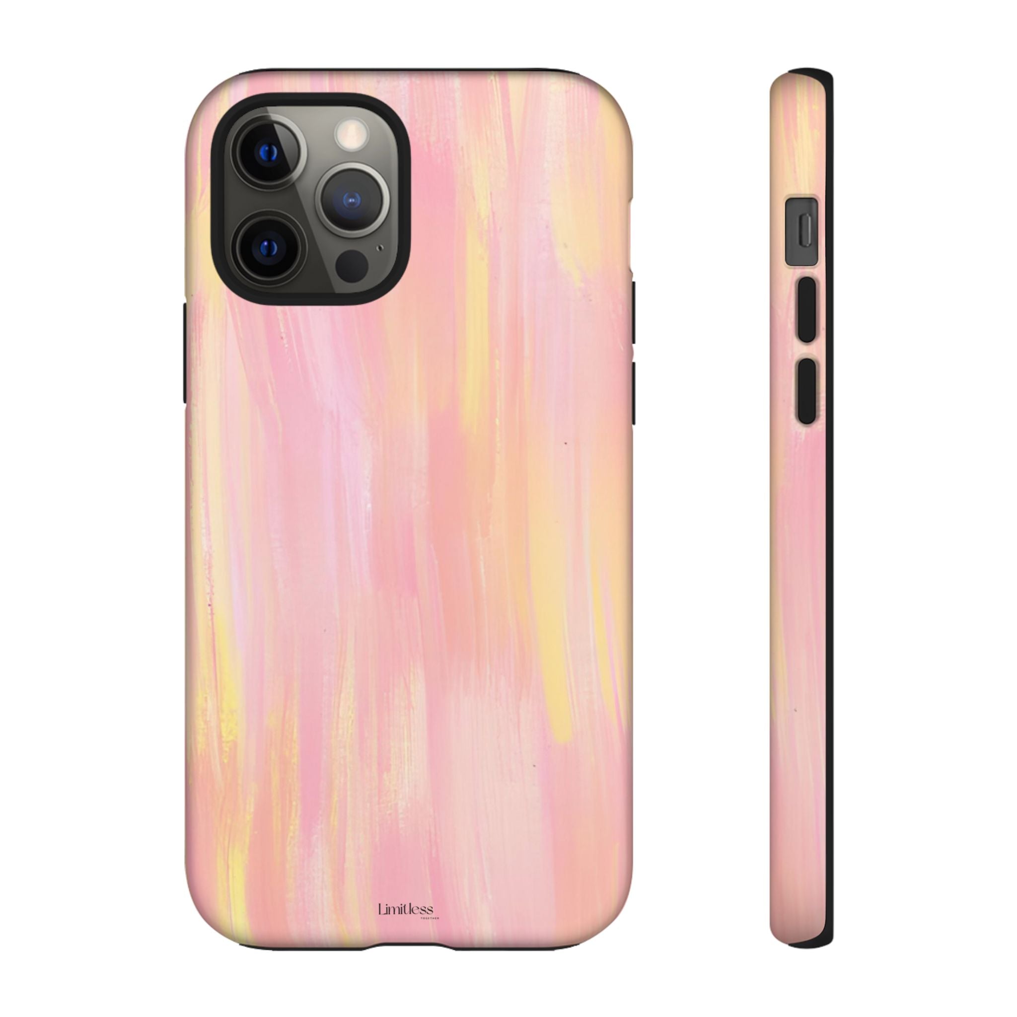Pink Pastel Brushstroke Phone Case