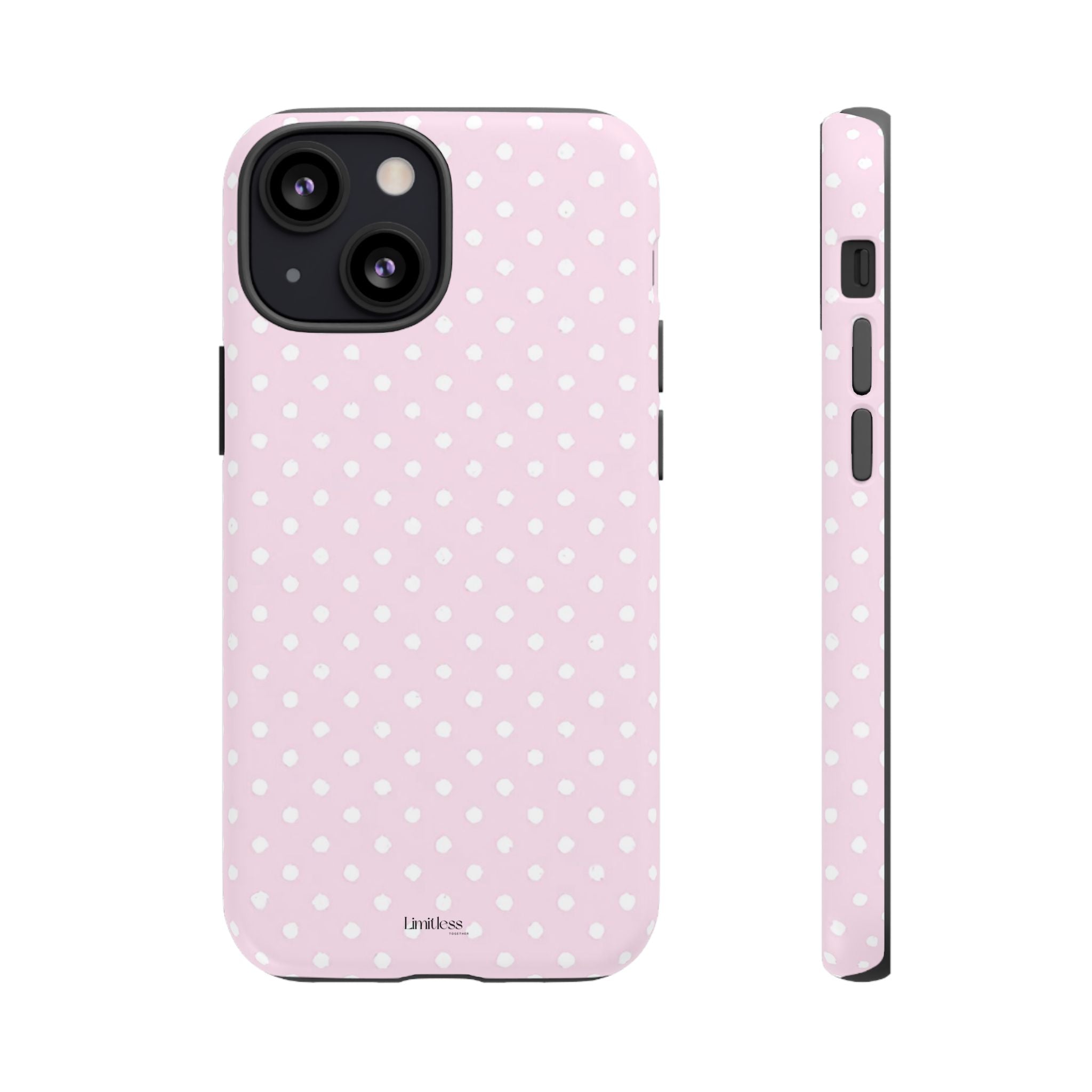 Pink Polka Dot Phone Case