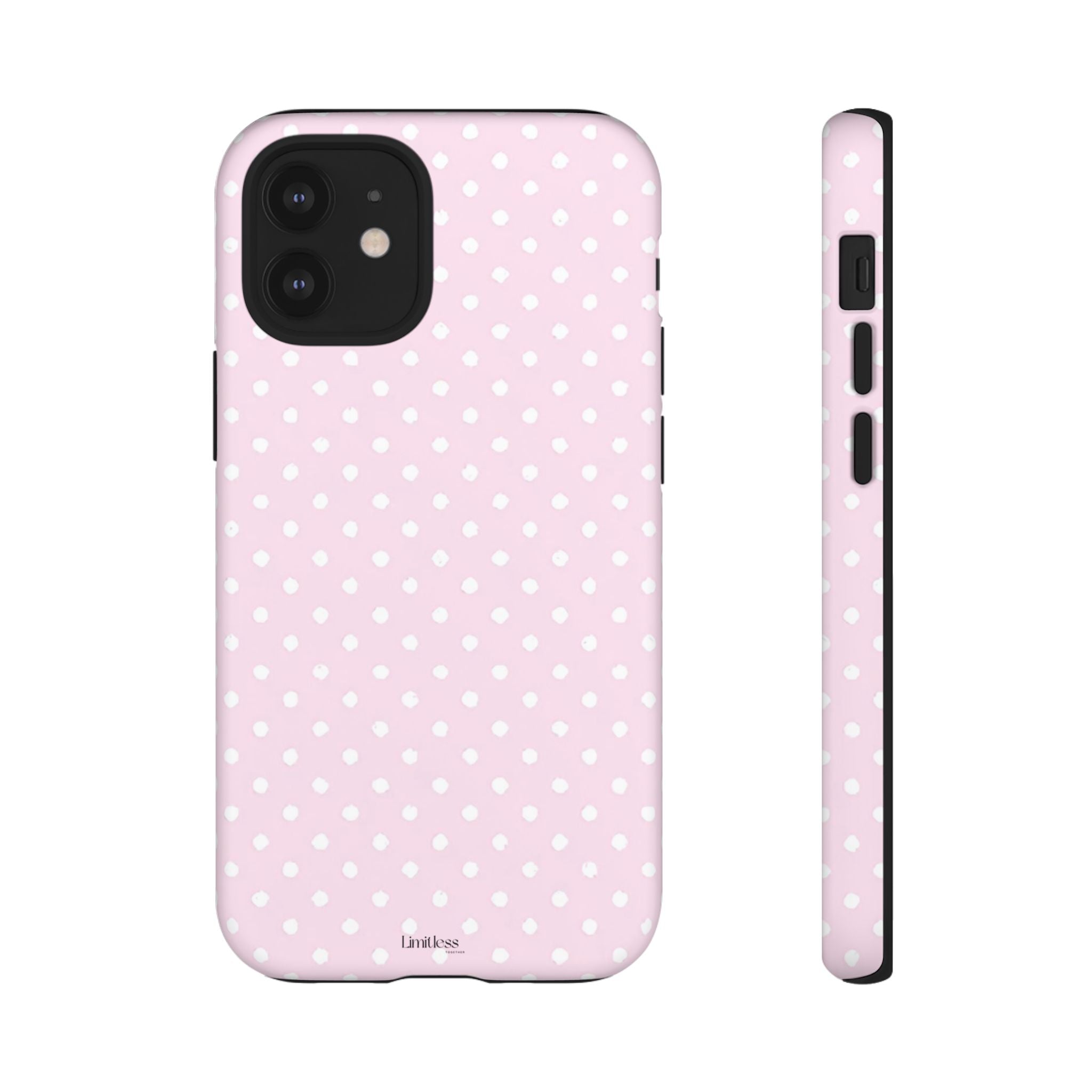 Pink Polka Dot Phone Case