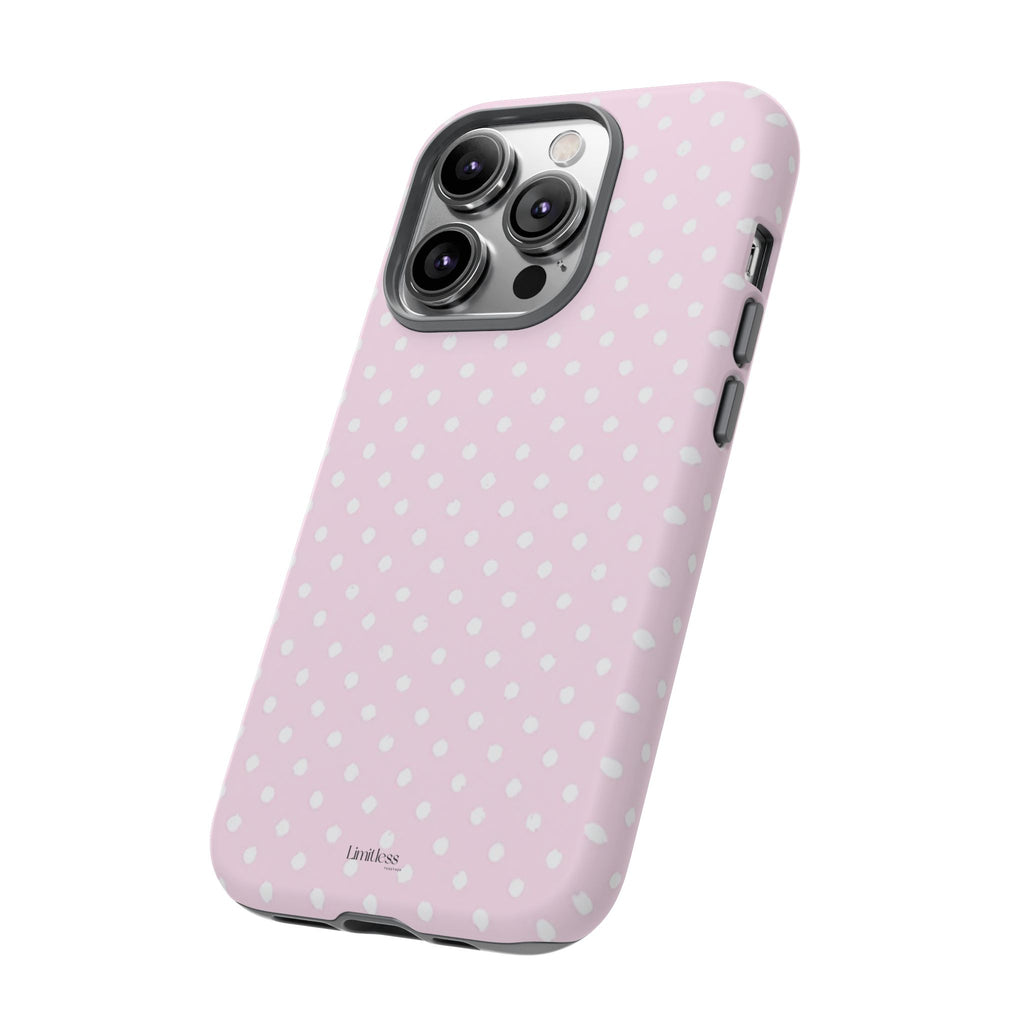 Pink Polka Dot Phone Case