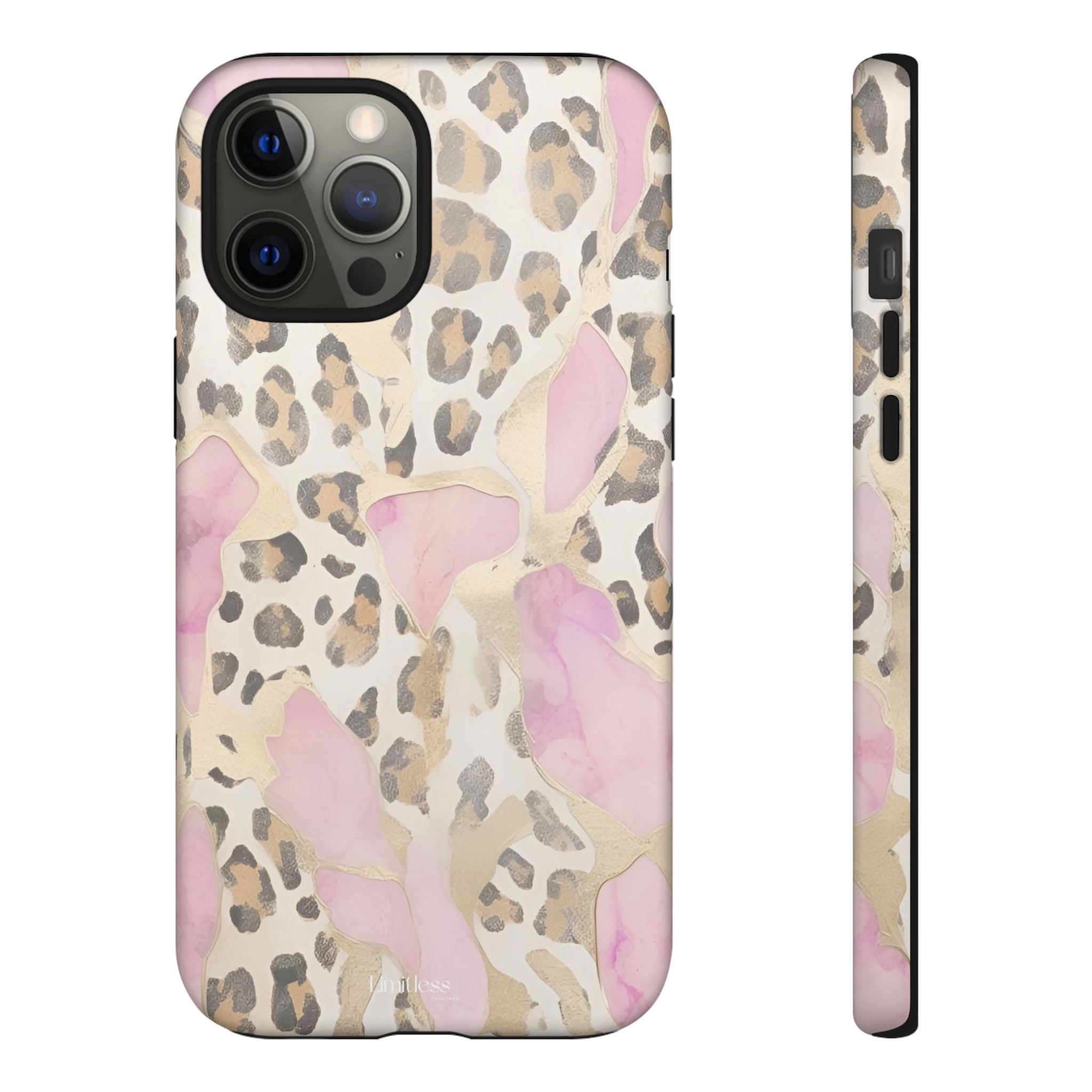 Pink Pastel Leopard Phone Case