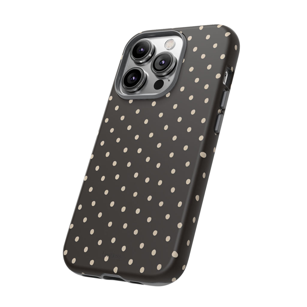 Brown Polka Dot Phone Case