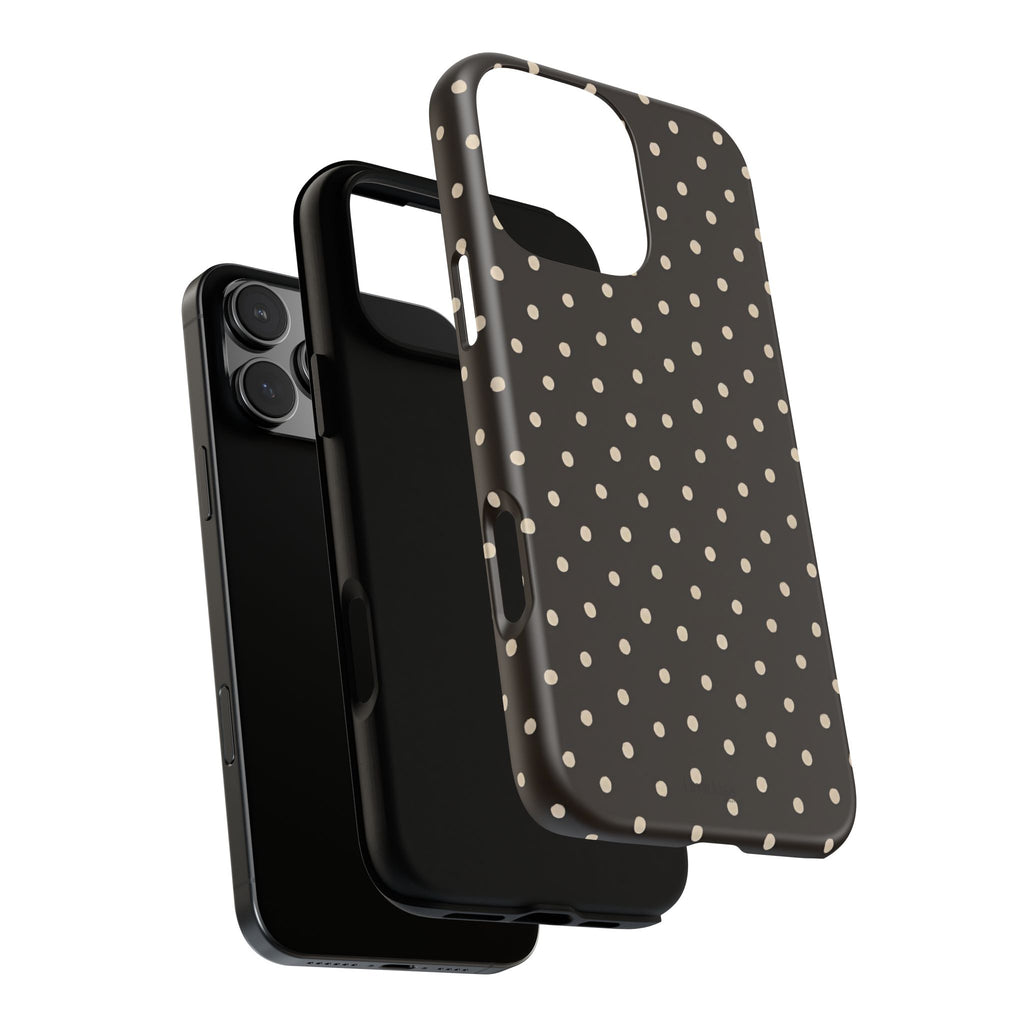 Brown Polka Dot Phone Case
