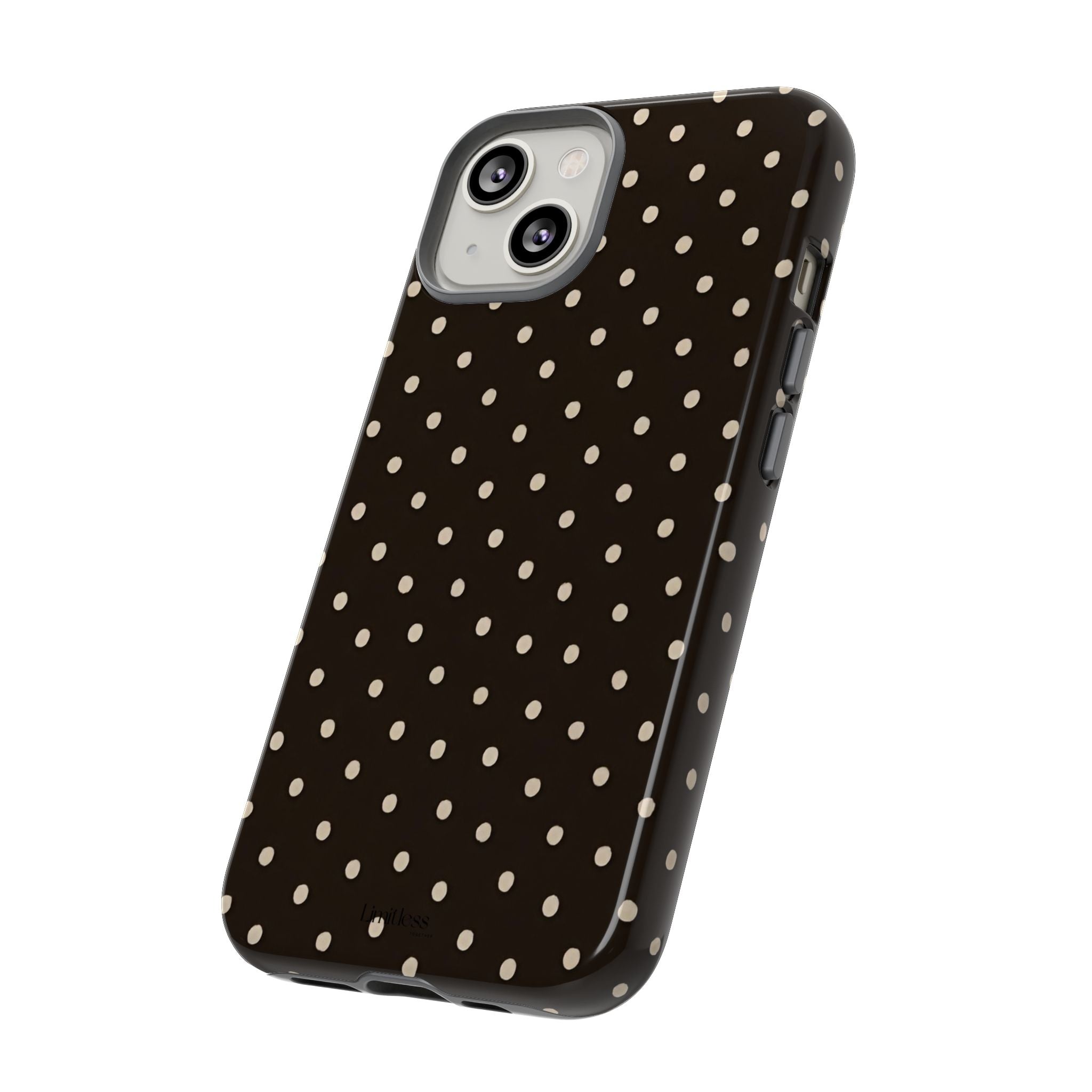 Brown Polka Dot Phone Case
