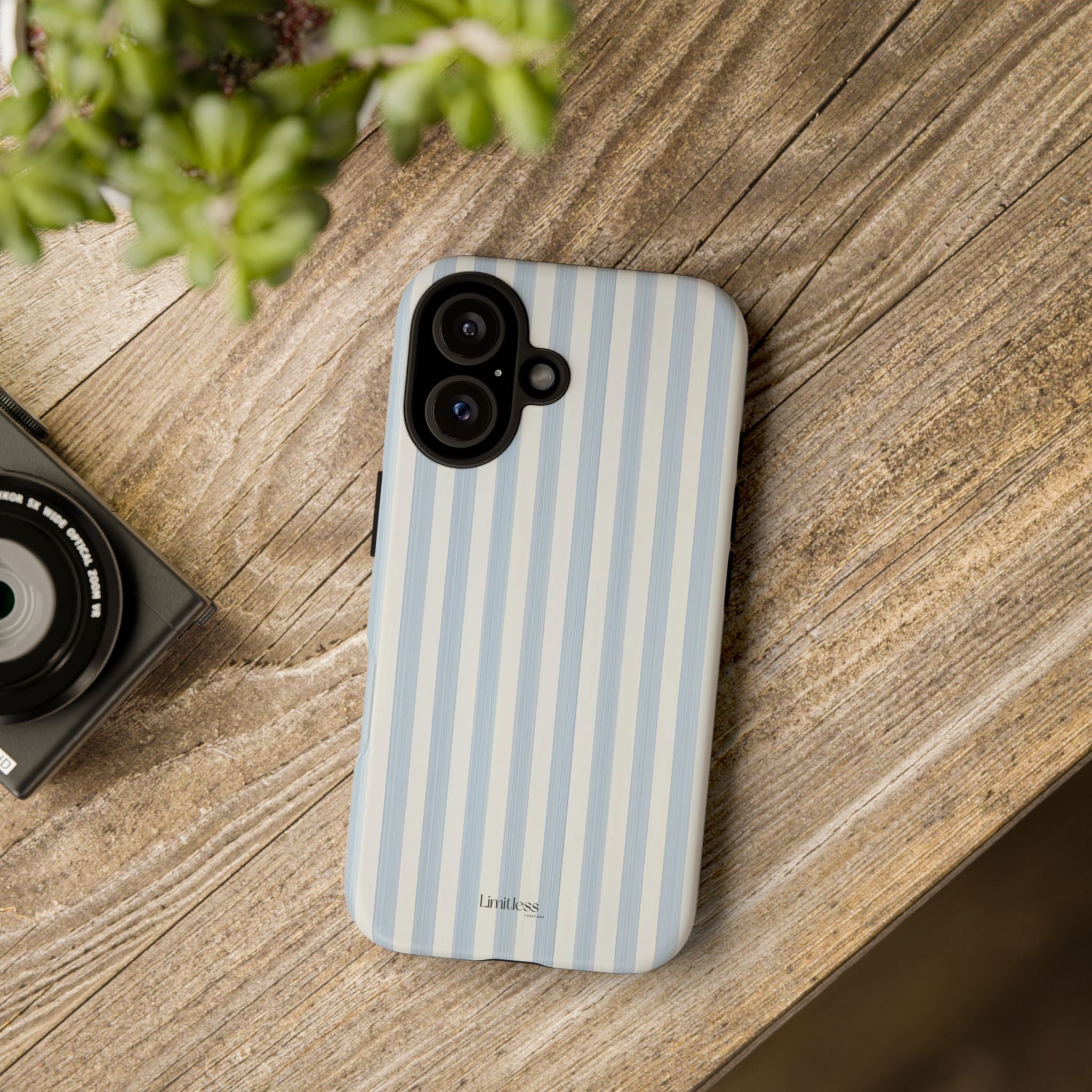 Blue Stripes Phone Case