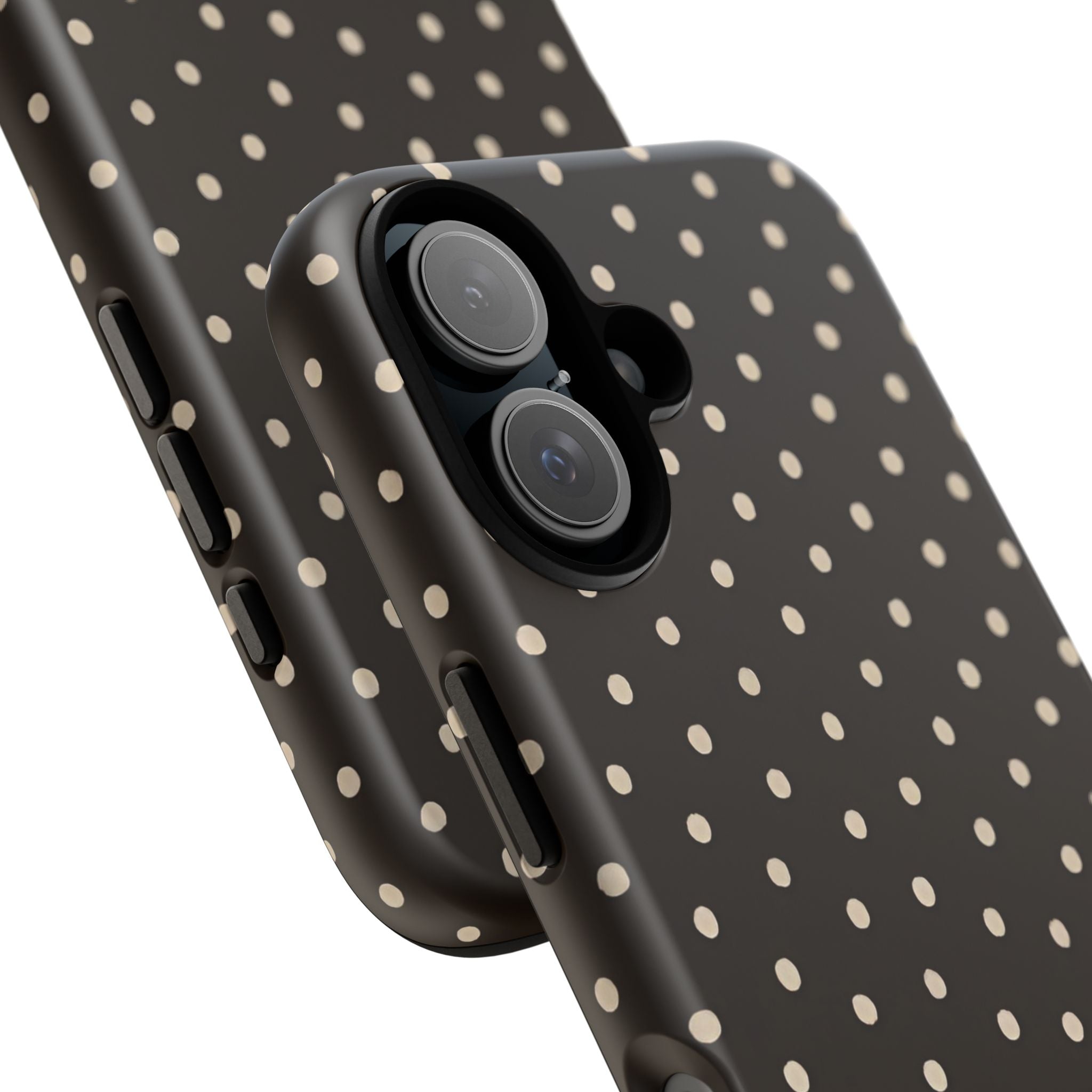 Brown Polka Dot Phone Case