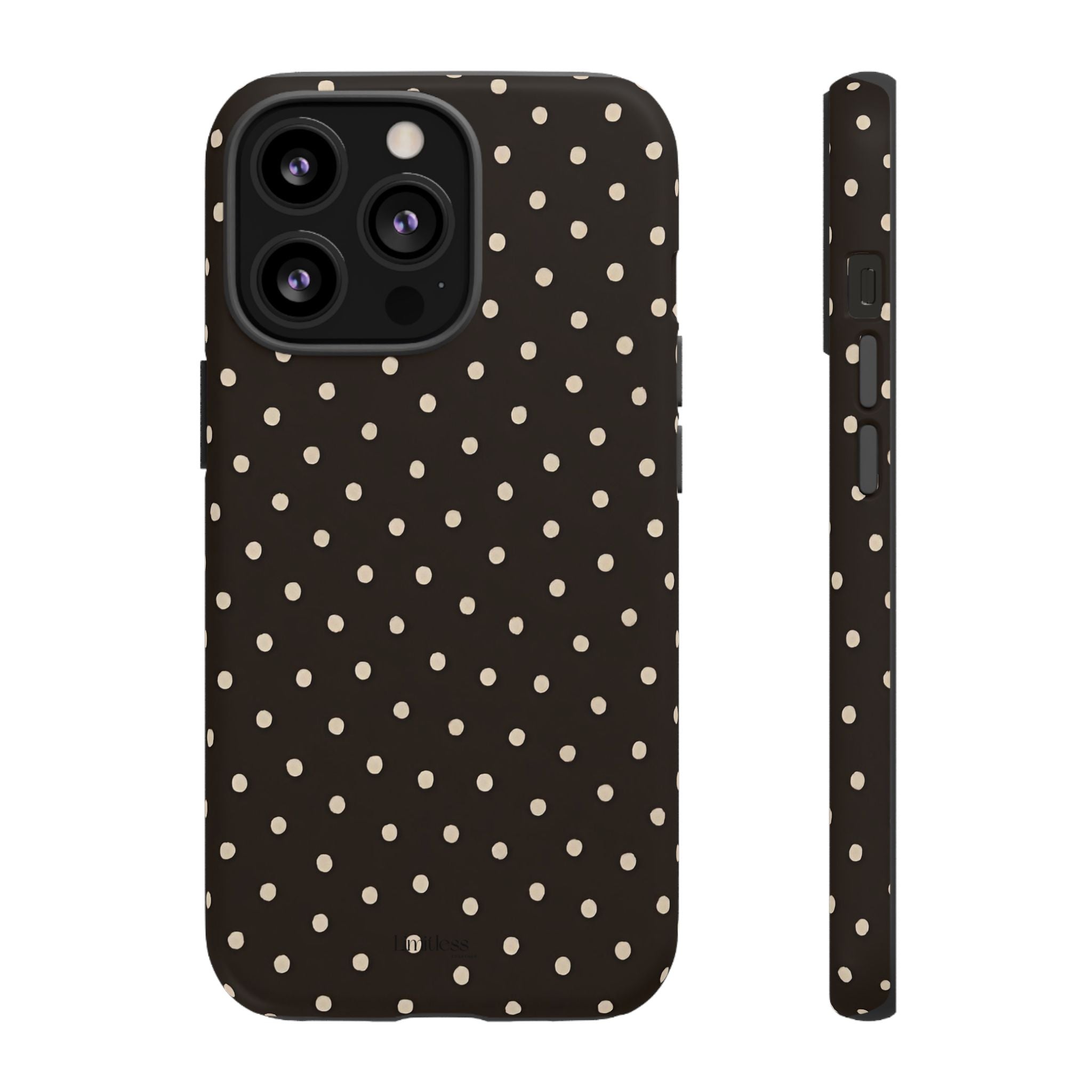 Brown Polka Dot Phone Case