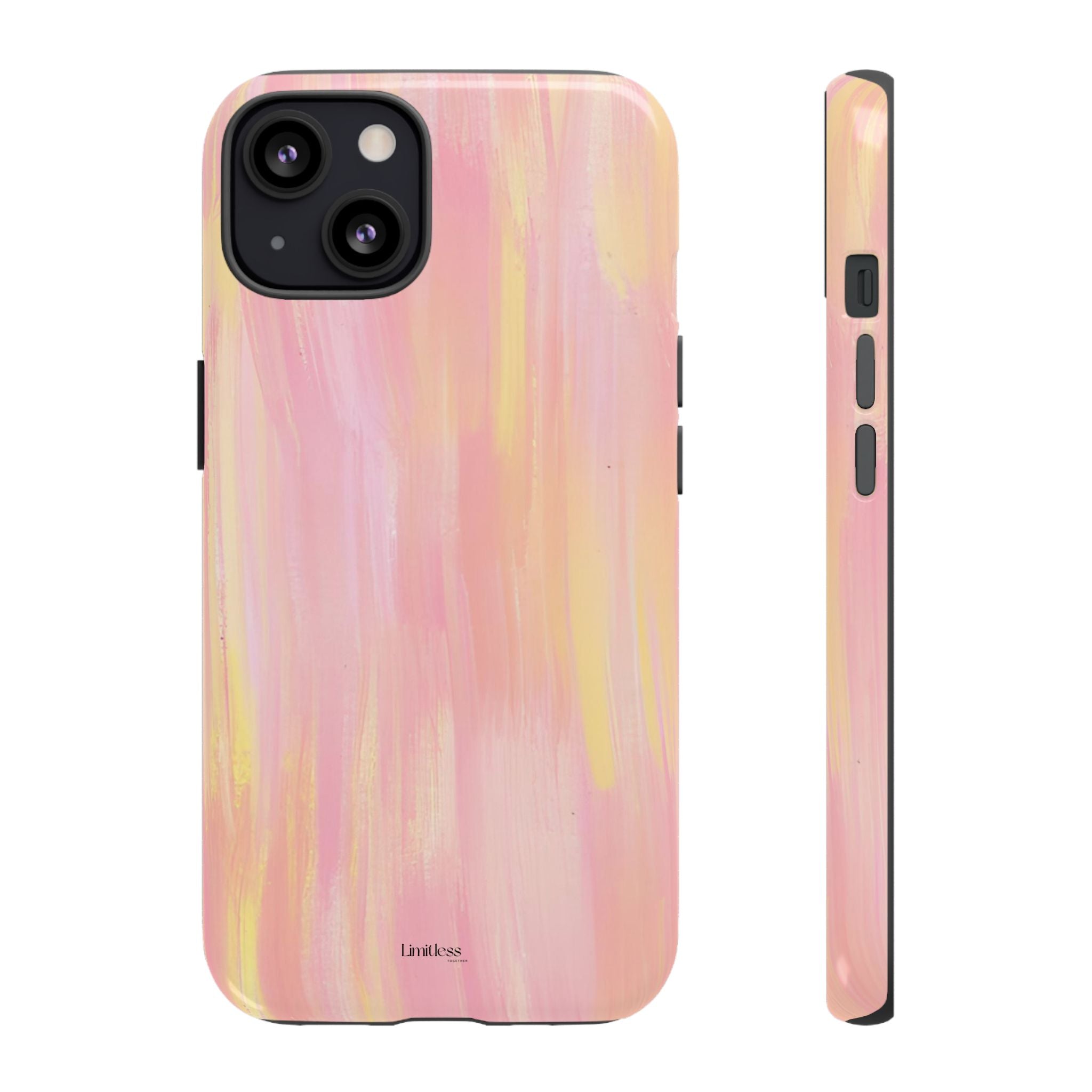 Pink Pastel Brushstroke Phone Case