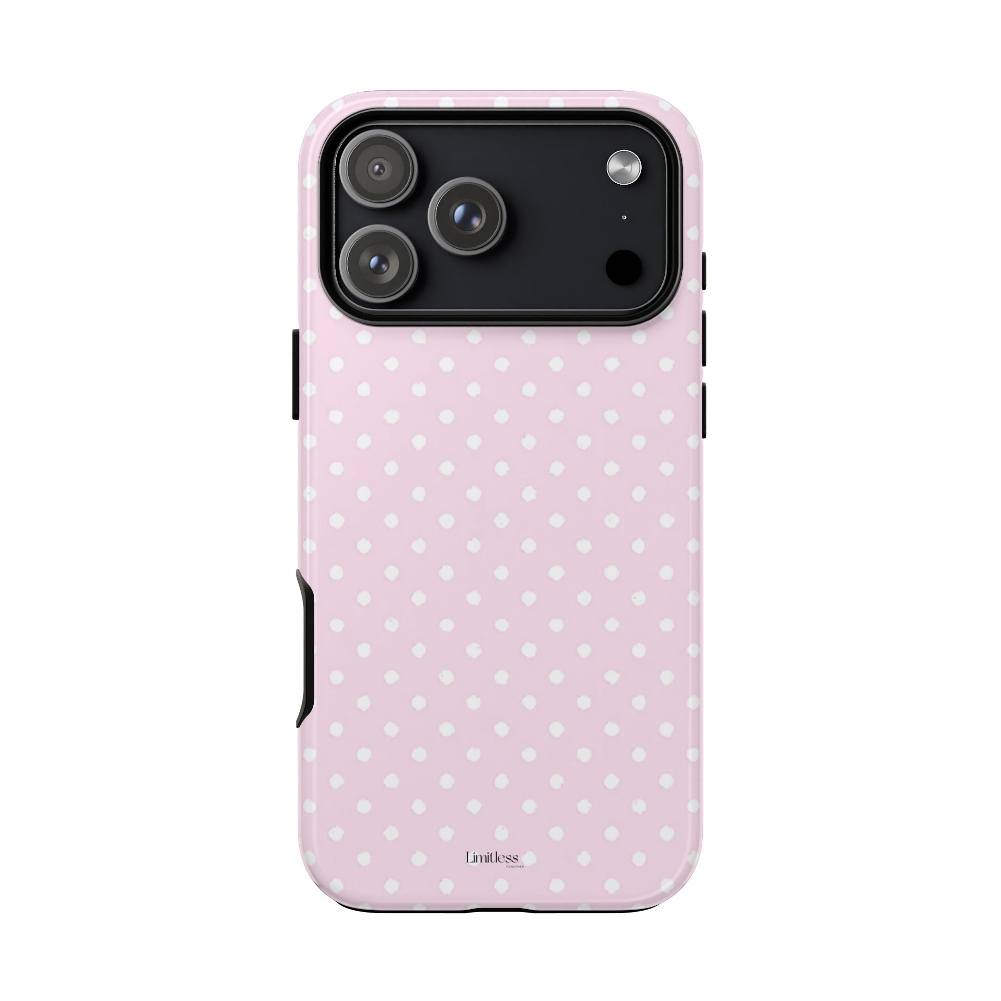 Pink Polka Dot Phone Case