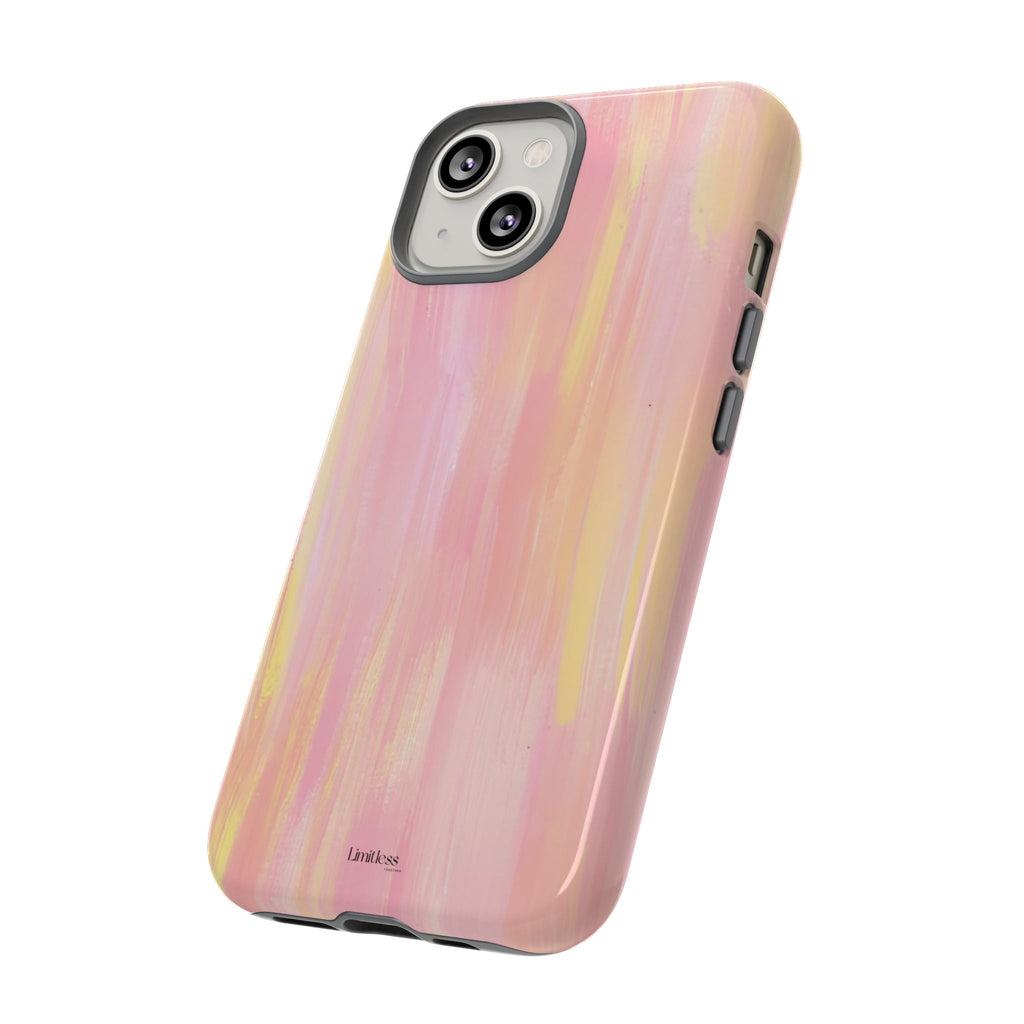 Pink Pastel Brushstroke Phone Case