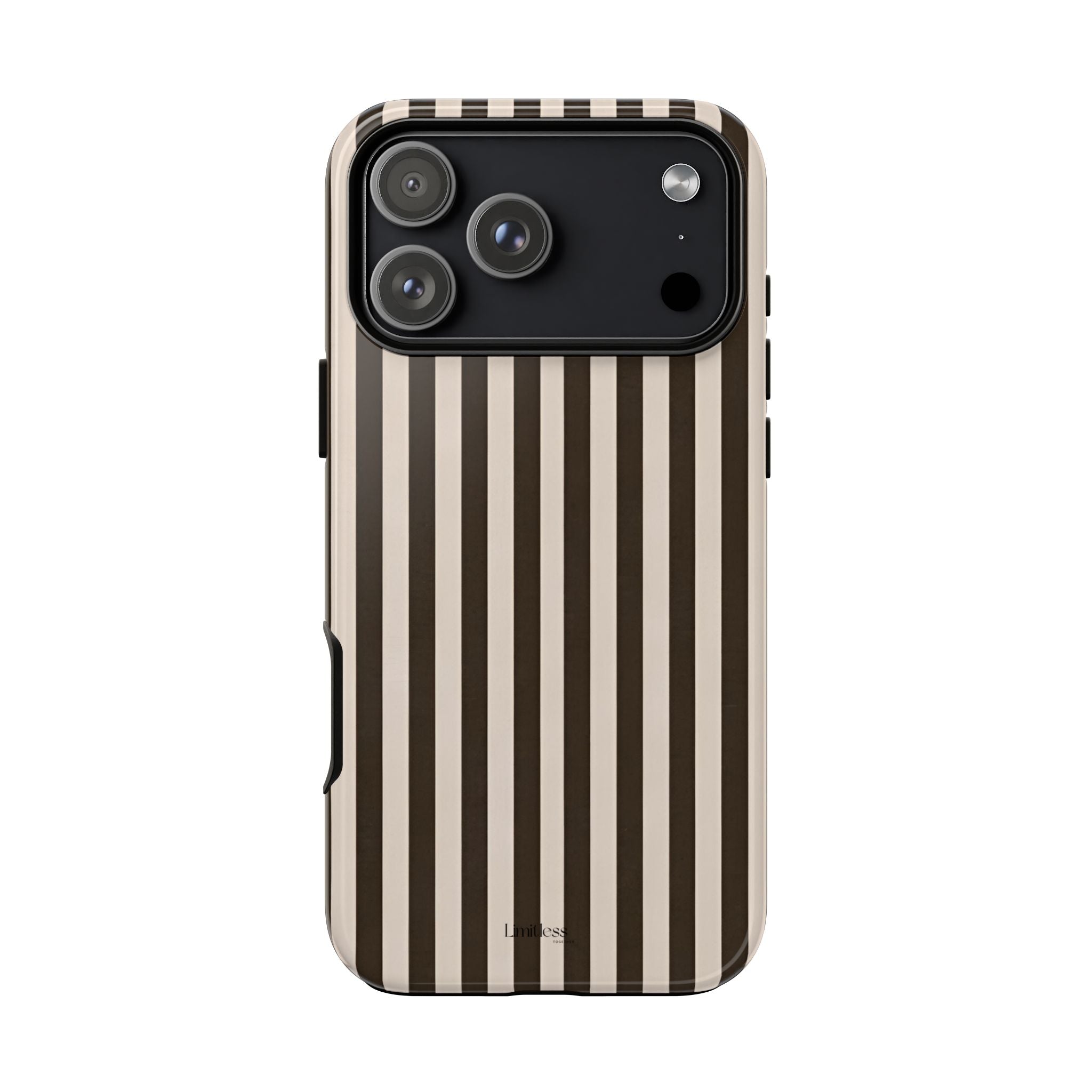 Striped Retro Brown Phone Case