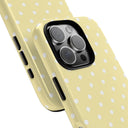 Polka Dot Yellow Phone Case