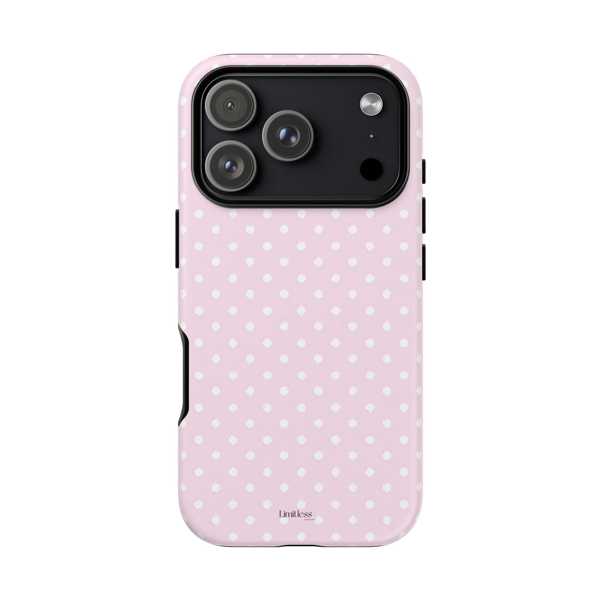 Pink Polka Dot Phone Case