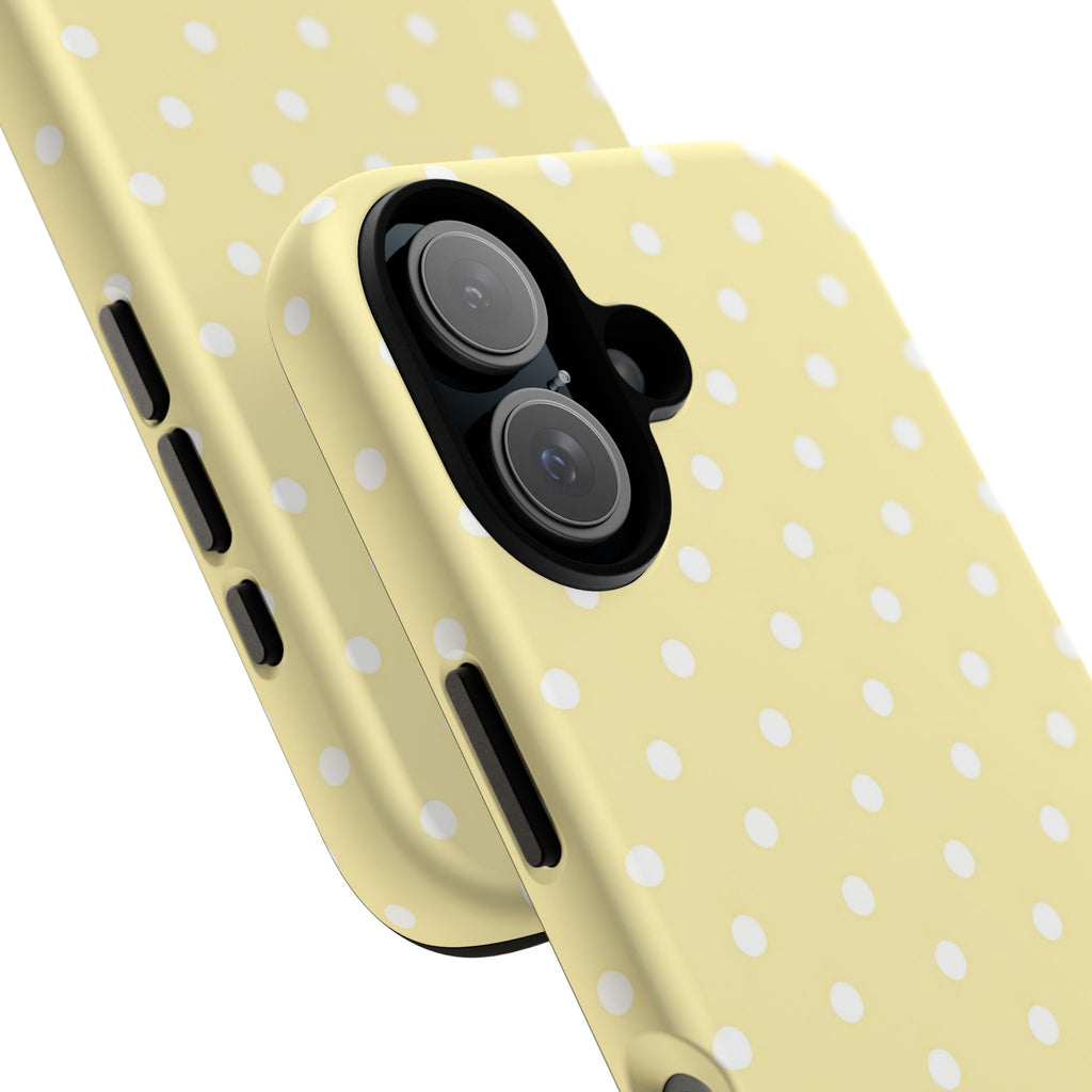 Polka Dot Yellow Phone Case