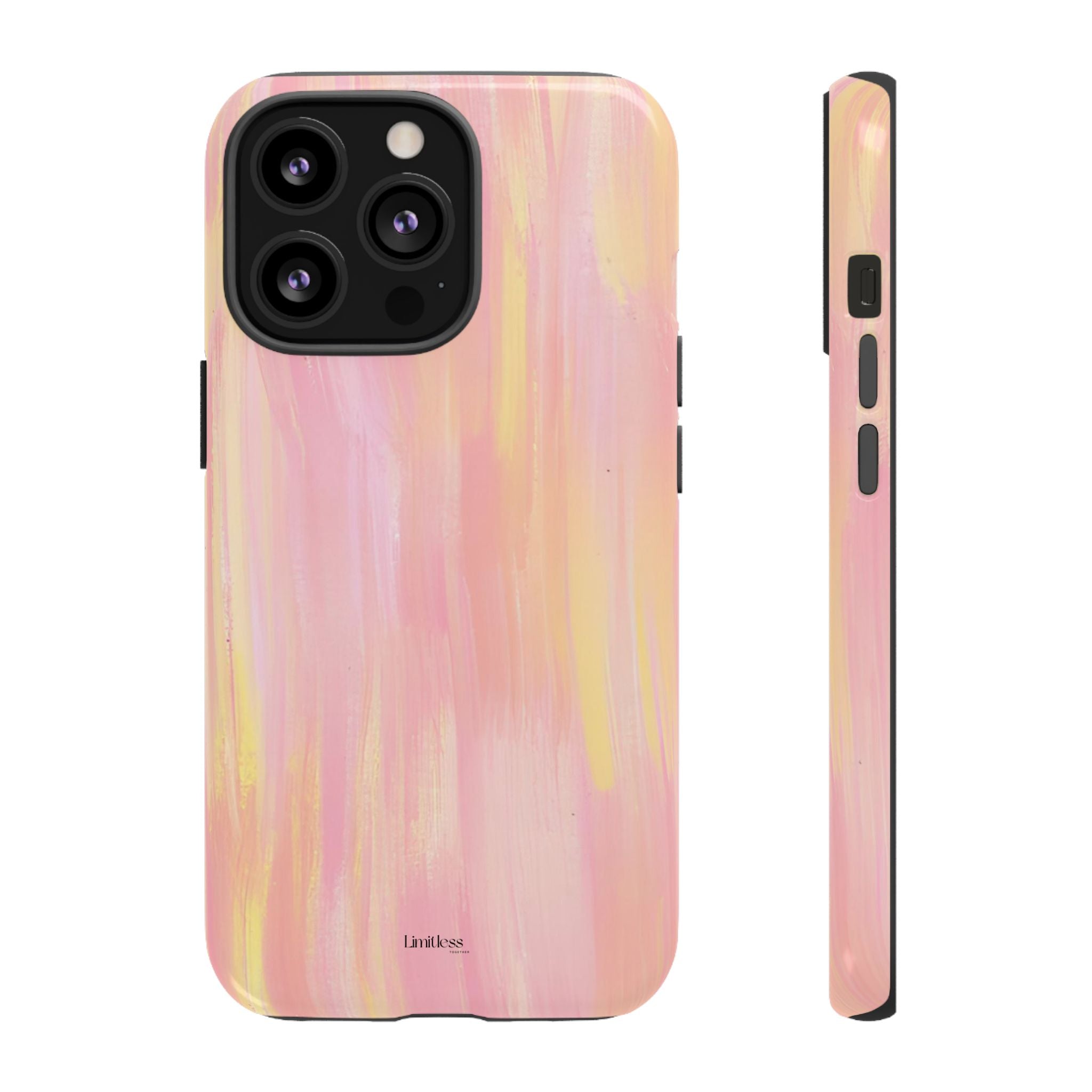 Pink Pastel Brushstroke Phone Case