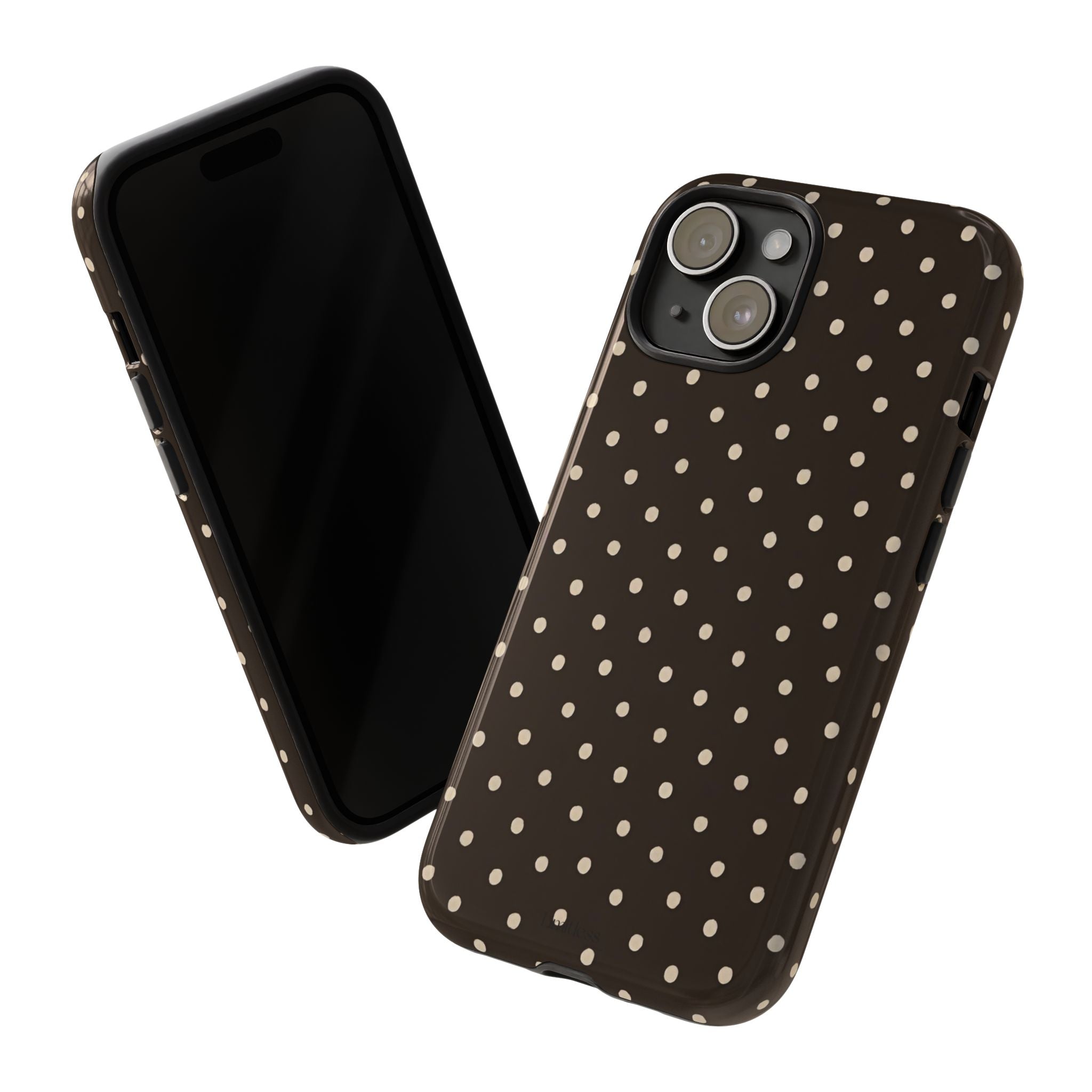 Brown Polka Dot Phone Case