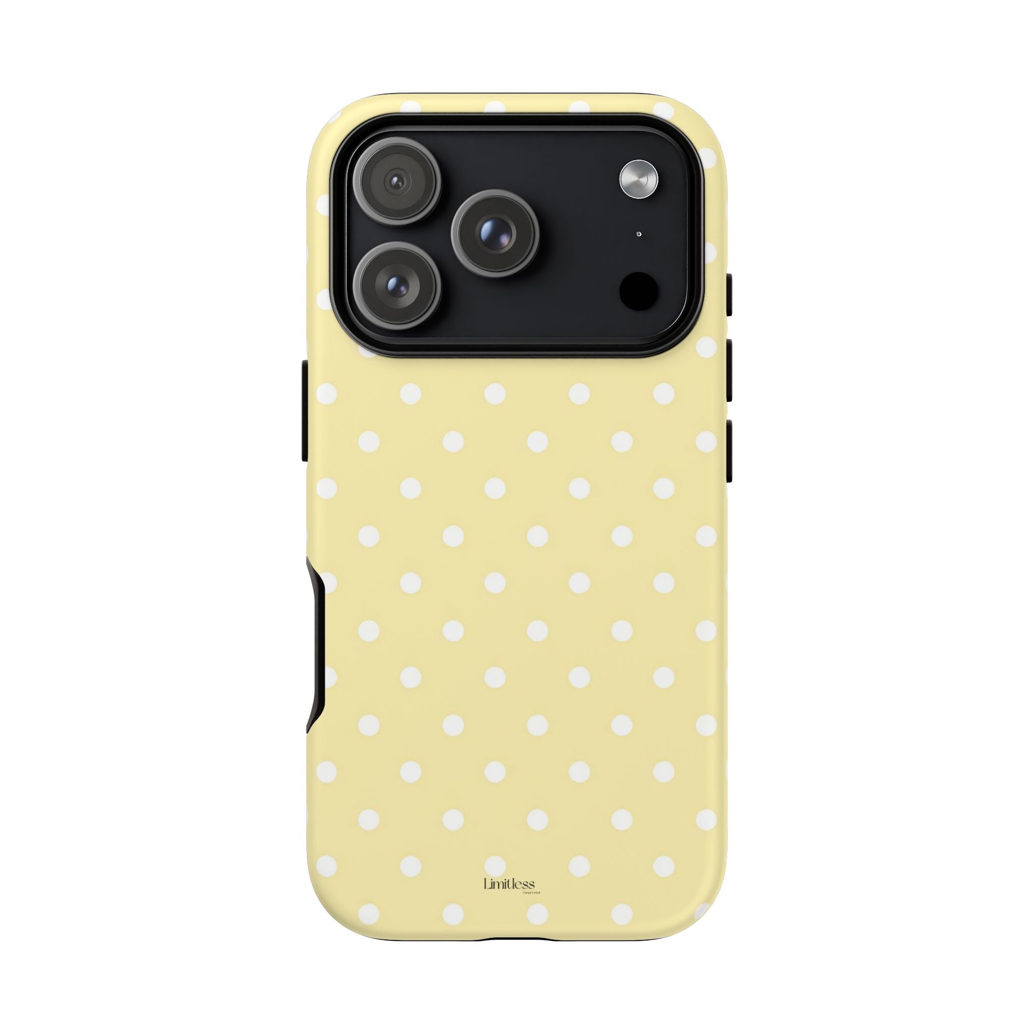 Polka Dot Yellow Phone Case