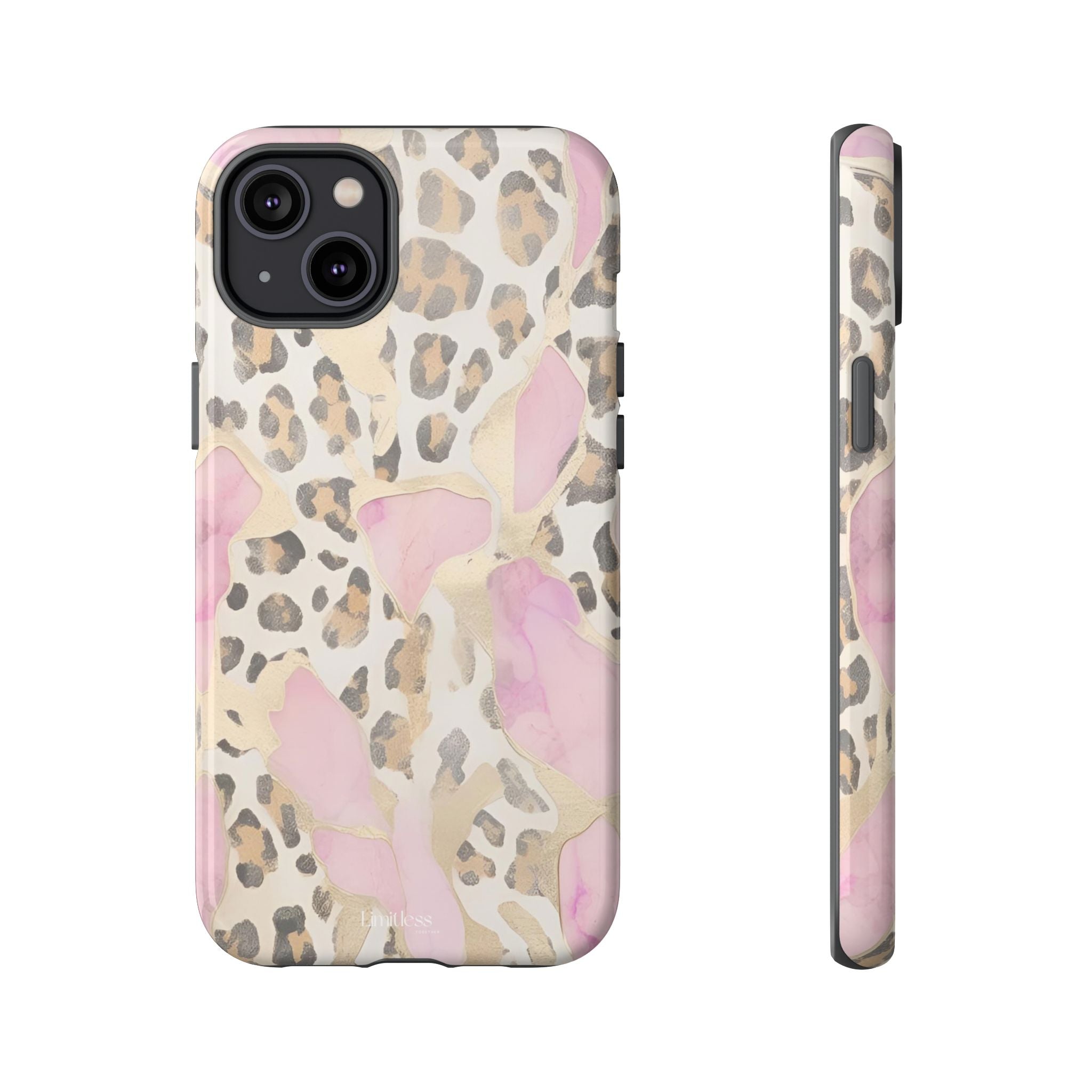 Pink Pastel Leopard Phone Case